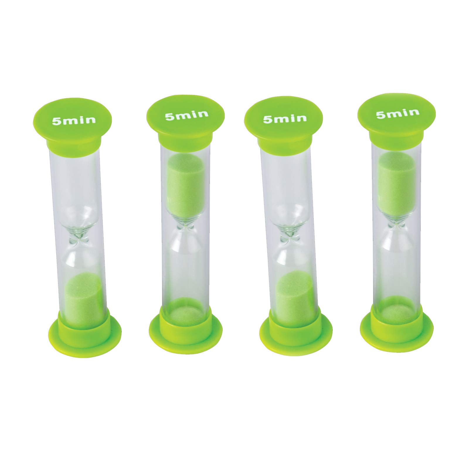Teacher Created Resources 5 Minute Small Green Sand Timer (20662) - Classroom Timer for Kids, Games, Tests & Activities