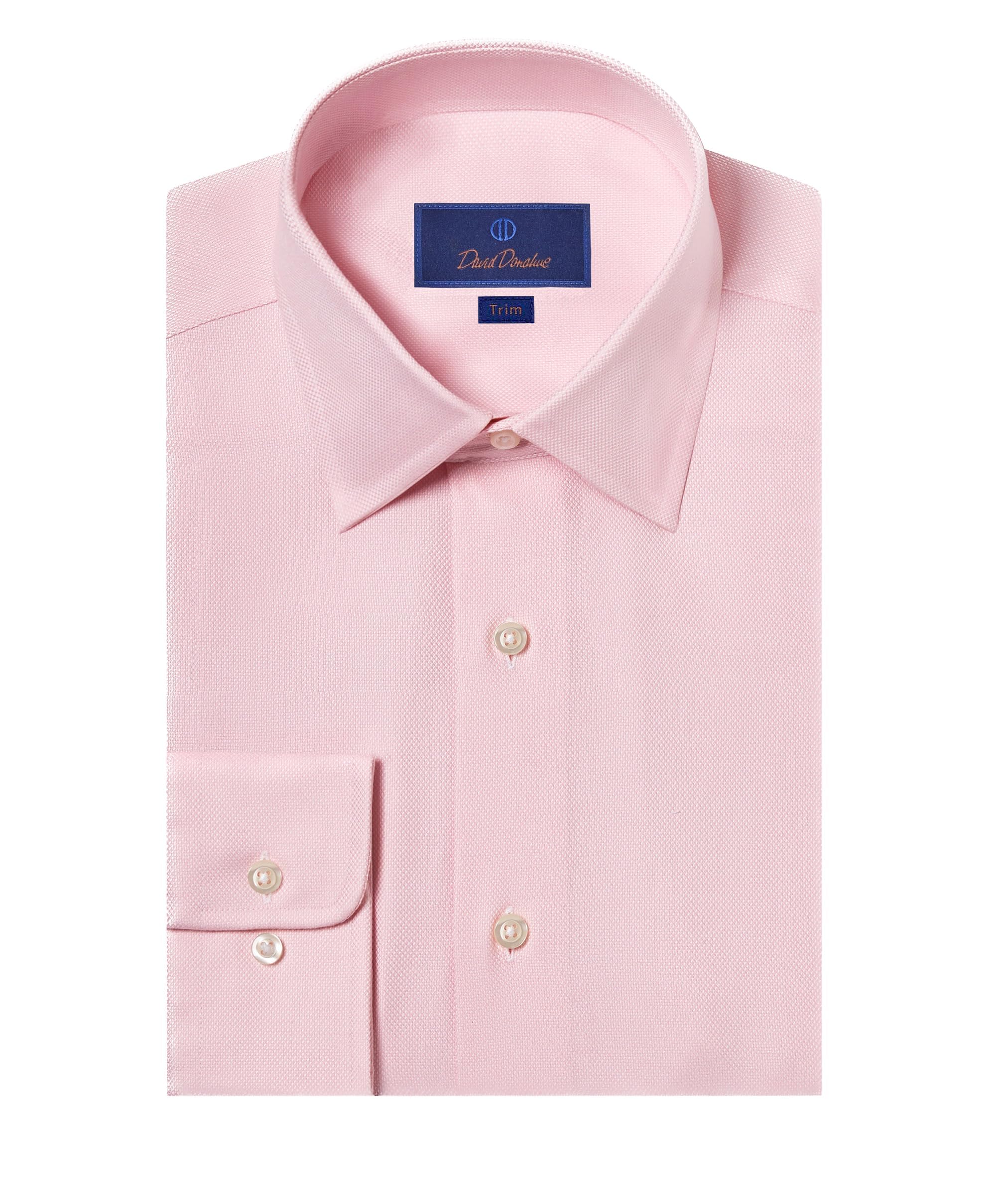 Premium Men's Trim Fit Royal Oxford 100% Cotton Dress Shirt for Business, Office & Formal Occasions
