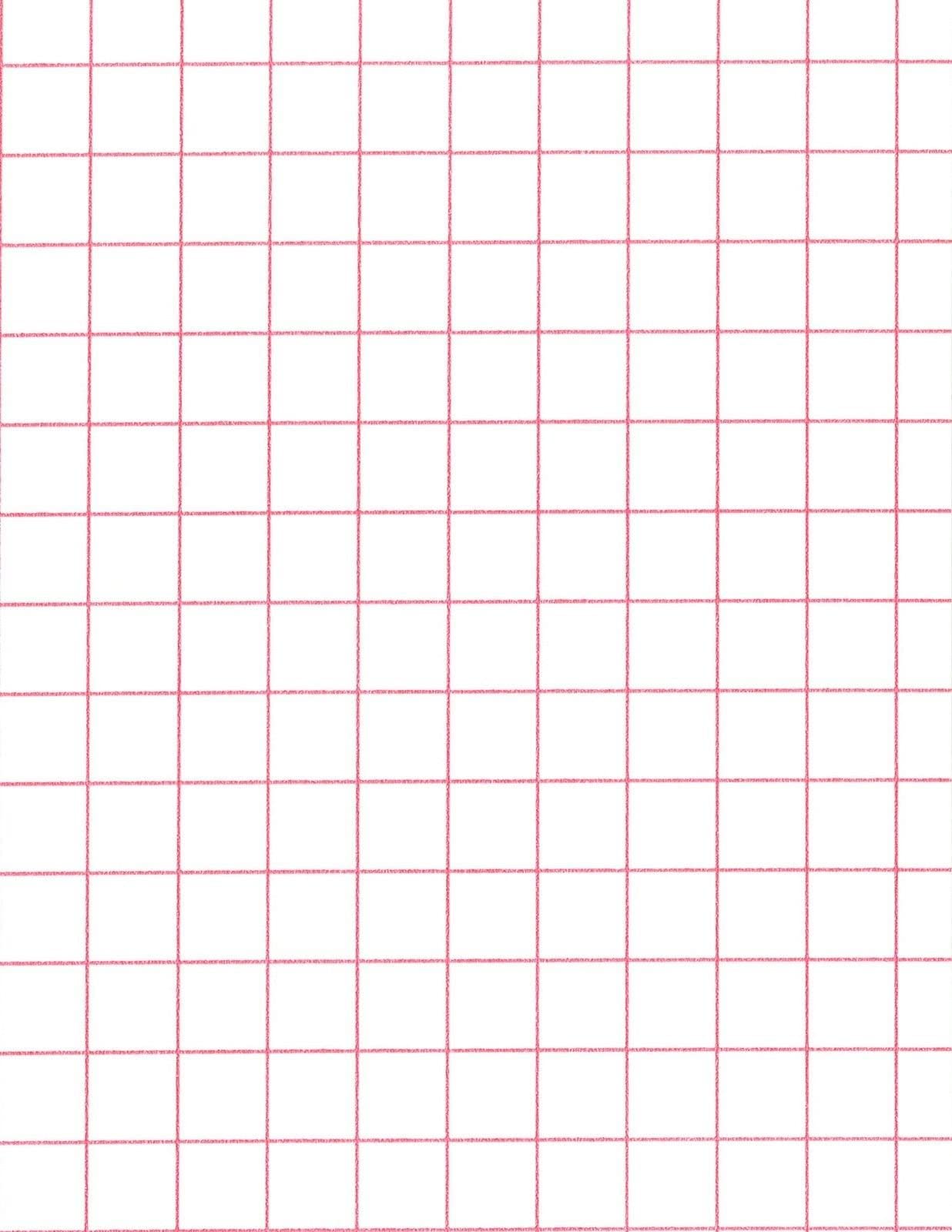 Premium Inkjet Printer Heat Transfer Paper - Red Grid Design - 8.5
