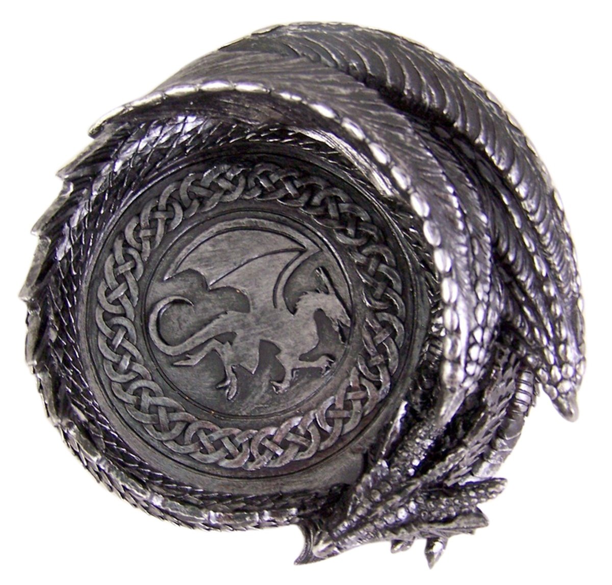 Dragon Coaster Set with 4 Holders for Home & Bar Decor