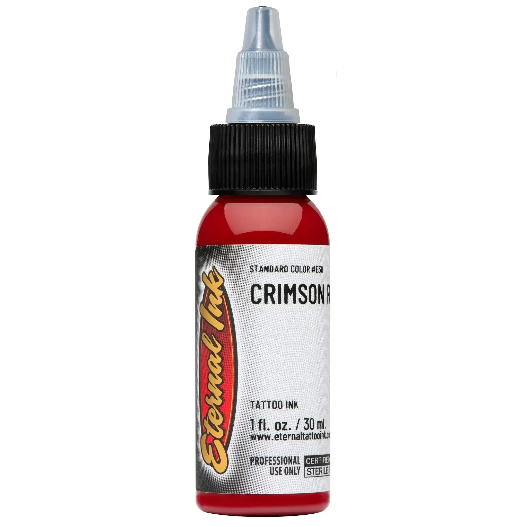 Premium Crimson Red Eternal Ink - Long-Lasting, Vibrant Color for Calligraphy, Tattoos & Art Projects | Ideal for Professional Artists & DIY Enthusiasts
