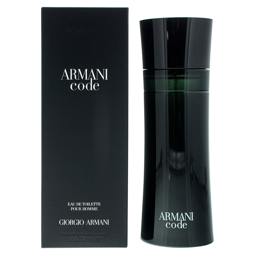 Code Eau de Toilette for Men - 200ml Luxury Cologne Spray | Fresh, Long-Lasting Fragrance | Perfect for Date Night, Office & Special Occasions