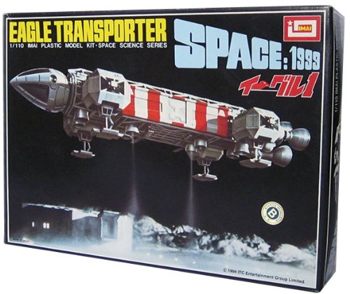 Vintage SPACE:1999 EAGLE TRANSPORTER IMAI Japan 1/110 Scale Plastic Model Kit - Collectible Sci-Fi Spaceship for Display & Gift Giving
