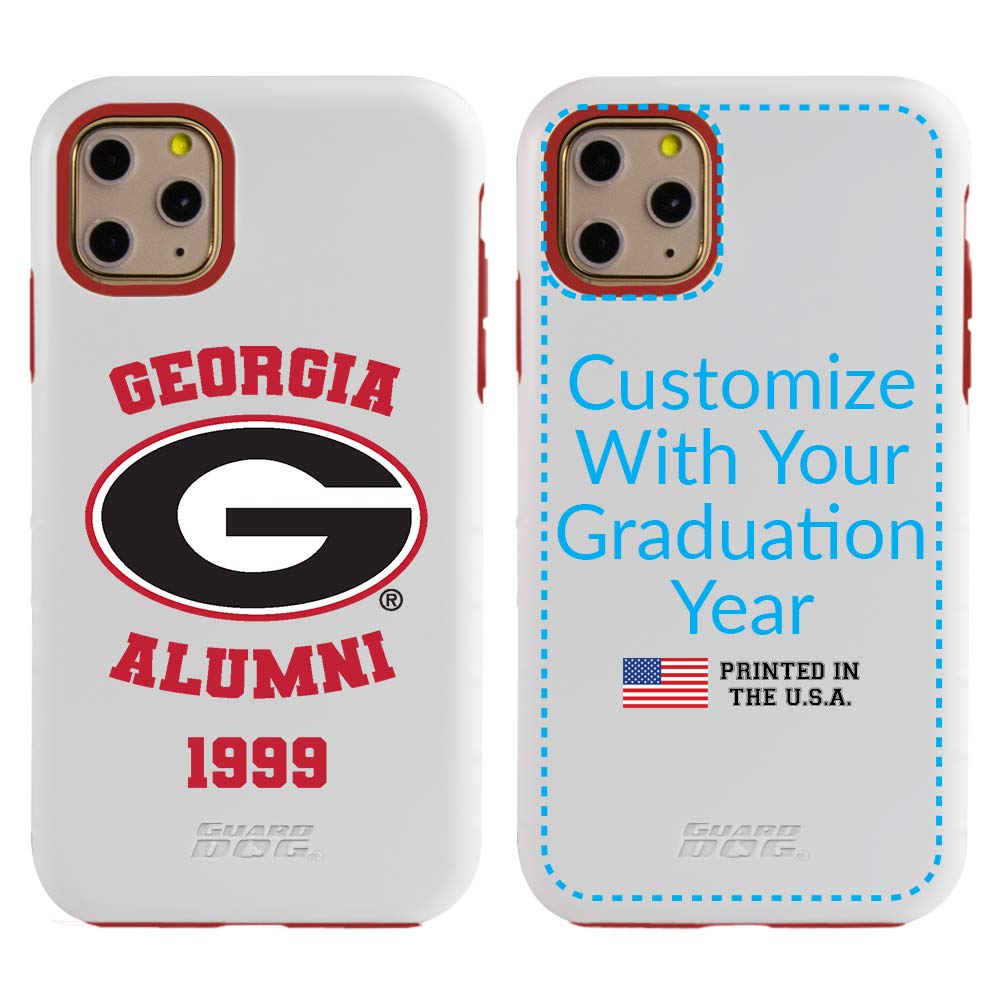 Georgia Bulldogs iPhone 11 Pro Case - Custom Alumni Hybrid Protective Cover for iPhone 11 Pro - Shockproof & Scratch Resistant - Perfect for Game Days, School Pride & Everyday Protection
