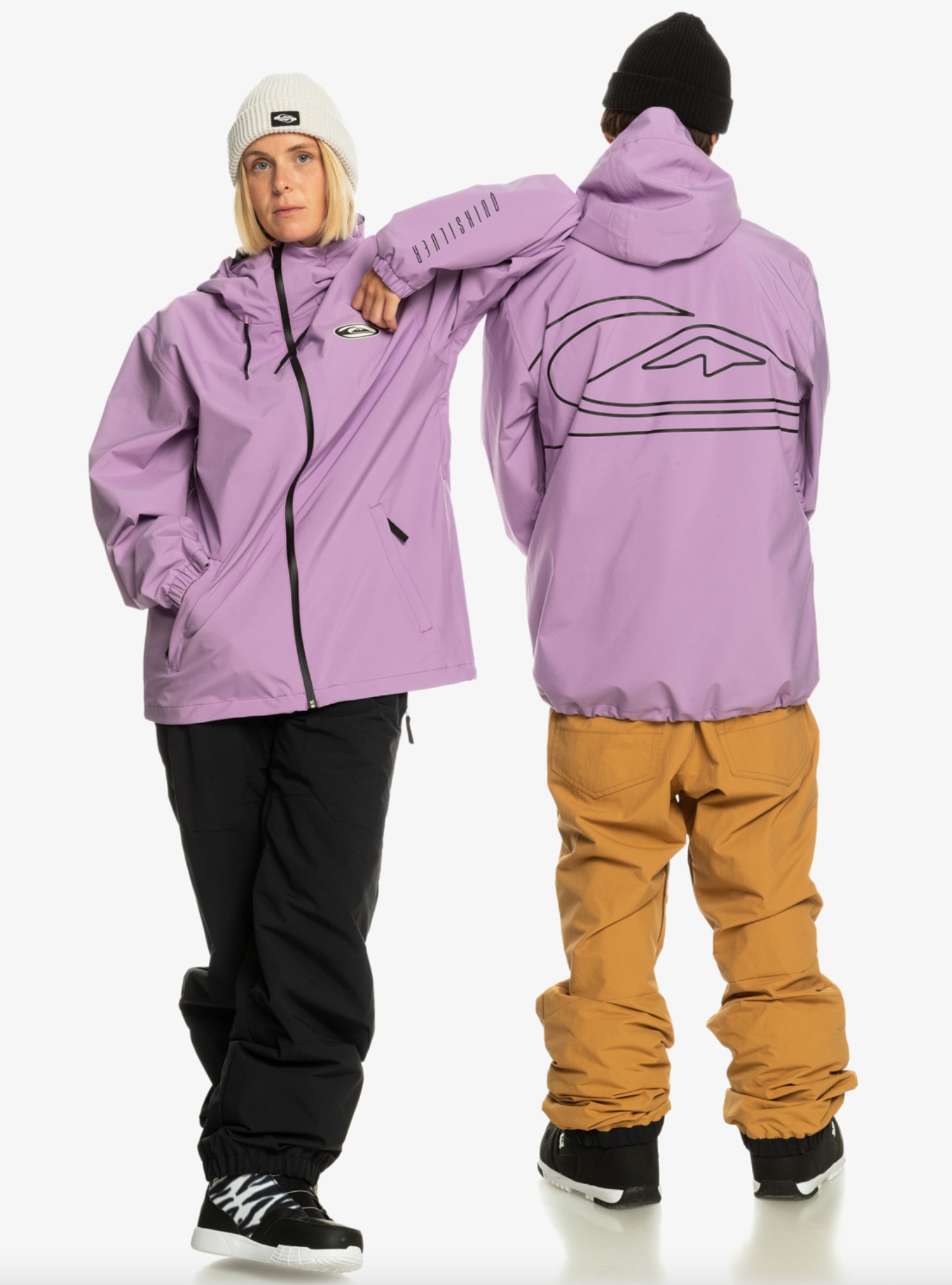 Quiksilver High In The Hood Men's Waterproof Winter Jacket 2024 - Windproof Snowboard Coat for Skiing & Outdoor Adventures