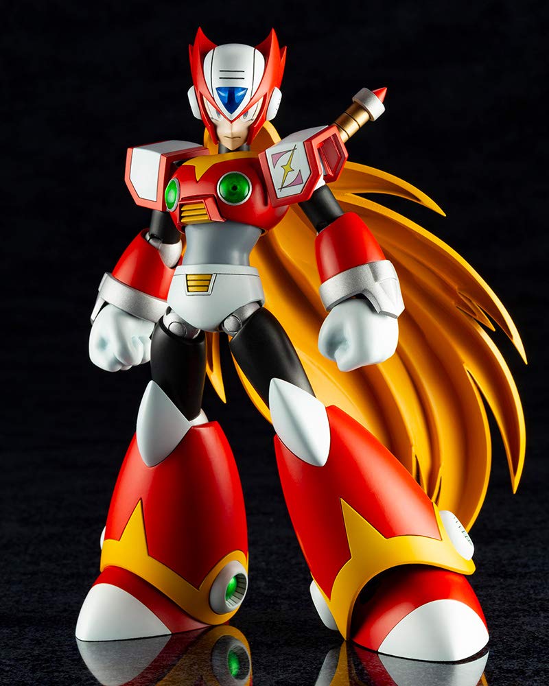 Kotobukiya MEGA Man X - Zero Action Figure Model Kit | Buildable Collectible Toy for Anime & Gaming Fans | Perfect for Display, Cosplay, and Gift Giving