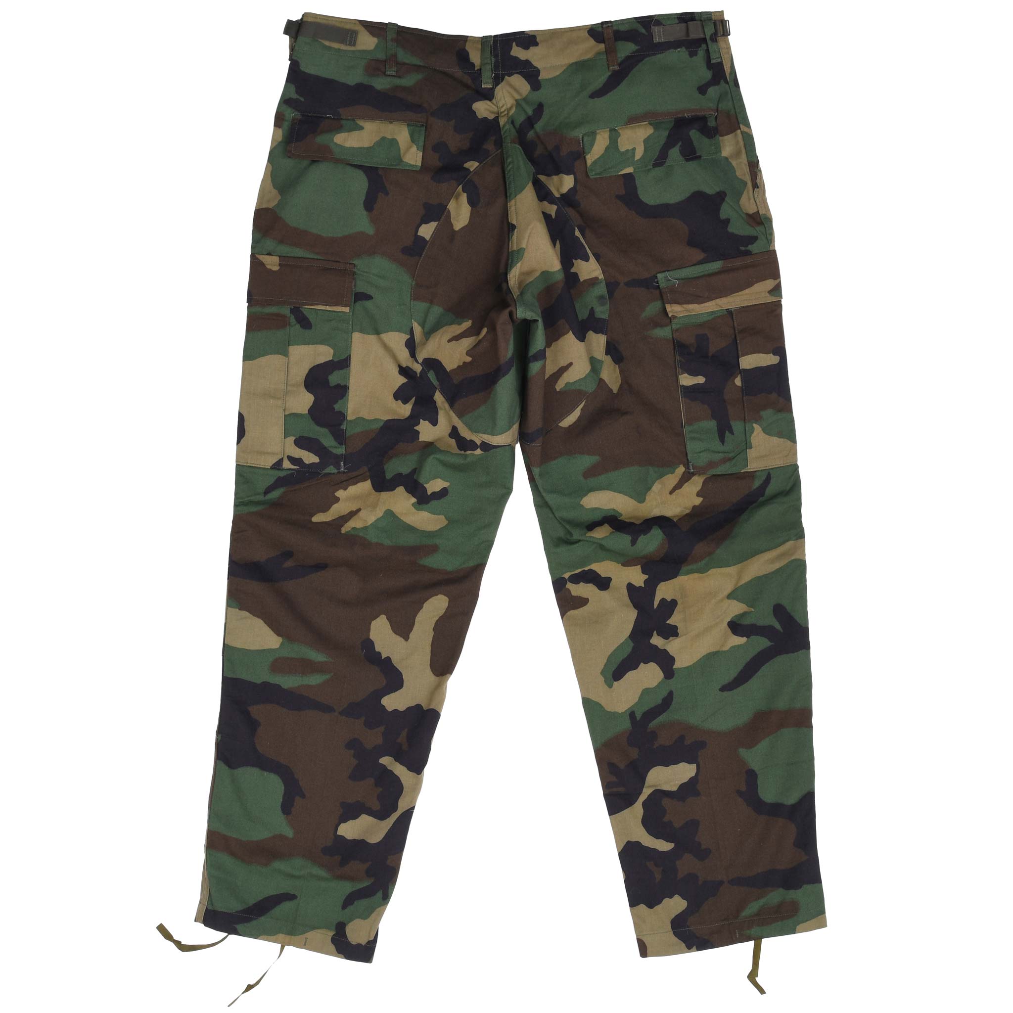 Vintage US Army Woodland Camo Combat Pants - 1995 Large Long Deadstock - Military Surplus Trousers for Outdoor Hunting & Tactical Adventures