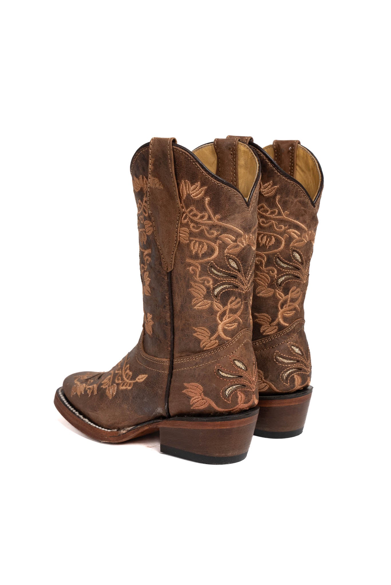 Little Otoño Capuchino 250 Cowgirl Boots - Western Style Ankle Boots for Women | Perfect for Country Dancing, Rodeo Events & Fashion Outfits