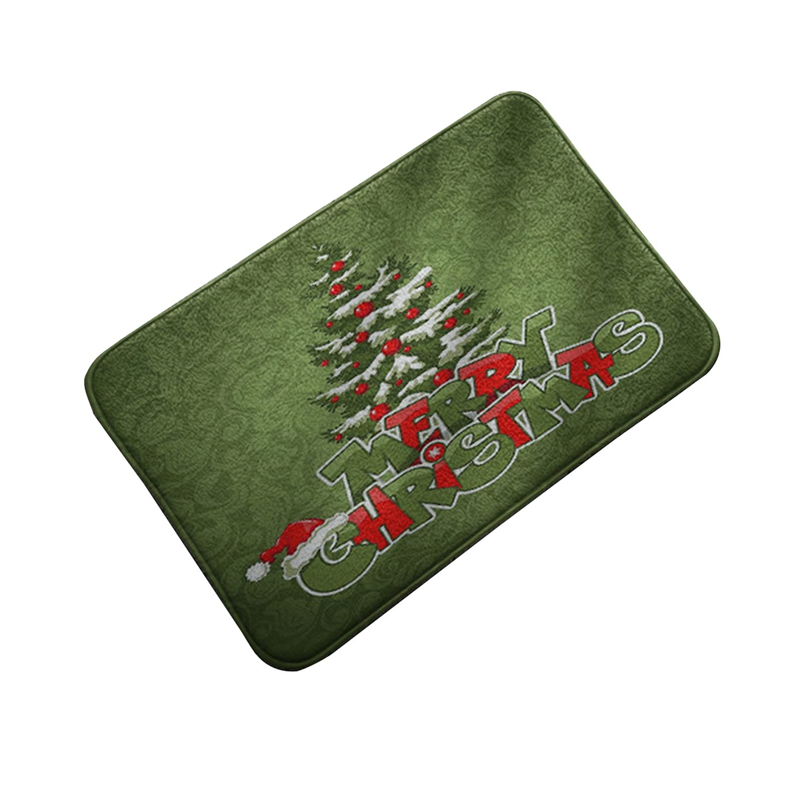Premium Non-Slip Bathroom Mat - Super Absorbent Door Mat for Home, Office & Kitchen - Anti-Skid Floor Mat for Bath, Sink & Entryway - Christmas Decor & Year-Round Use - 12