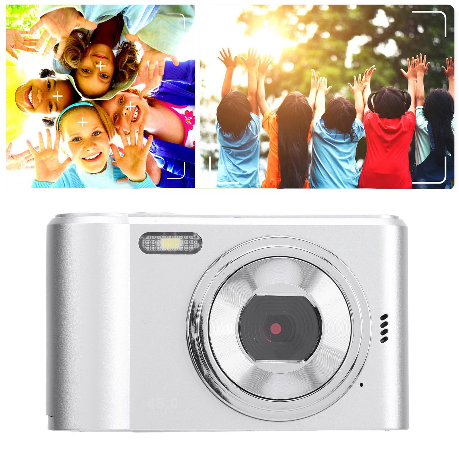 4K Digital Camera with 2.7K FHD Video, 2.4