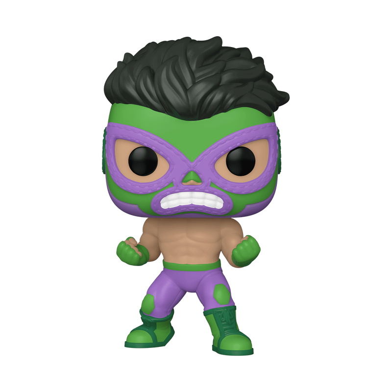 Marvel Lucha Libre: El Furioso Action Figure - Collectible Superhero Wrestling Toy for Kids & Adults | Perfect for Display, Play & Marvel Fans Collection
