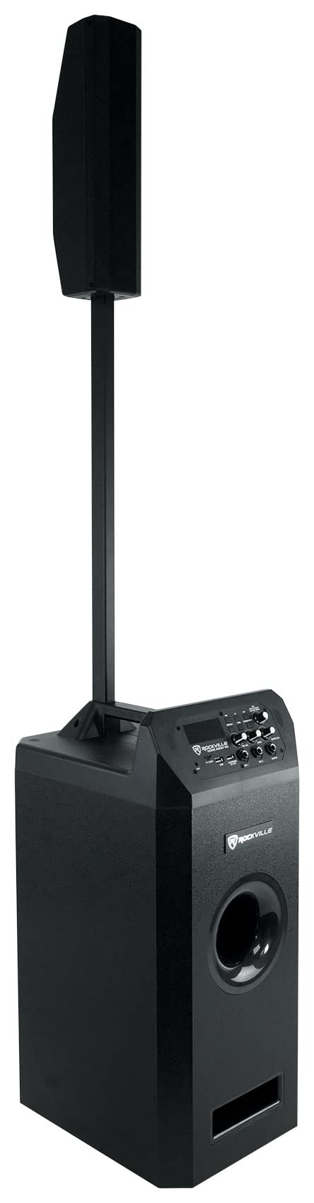 Rockville Home Array 100 1000W Powered Subwoofer & Speaker System with Bluetooth, USB/TF Playback, TWS Linking, 2 Mic Inputs - Ideal for Home Theater, Karaoke, Parties & Music Listening