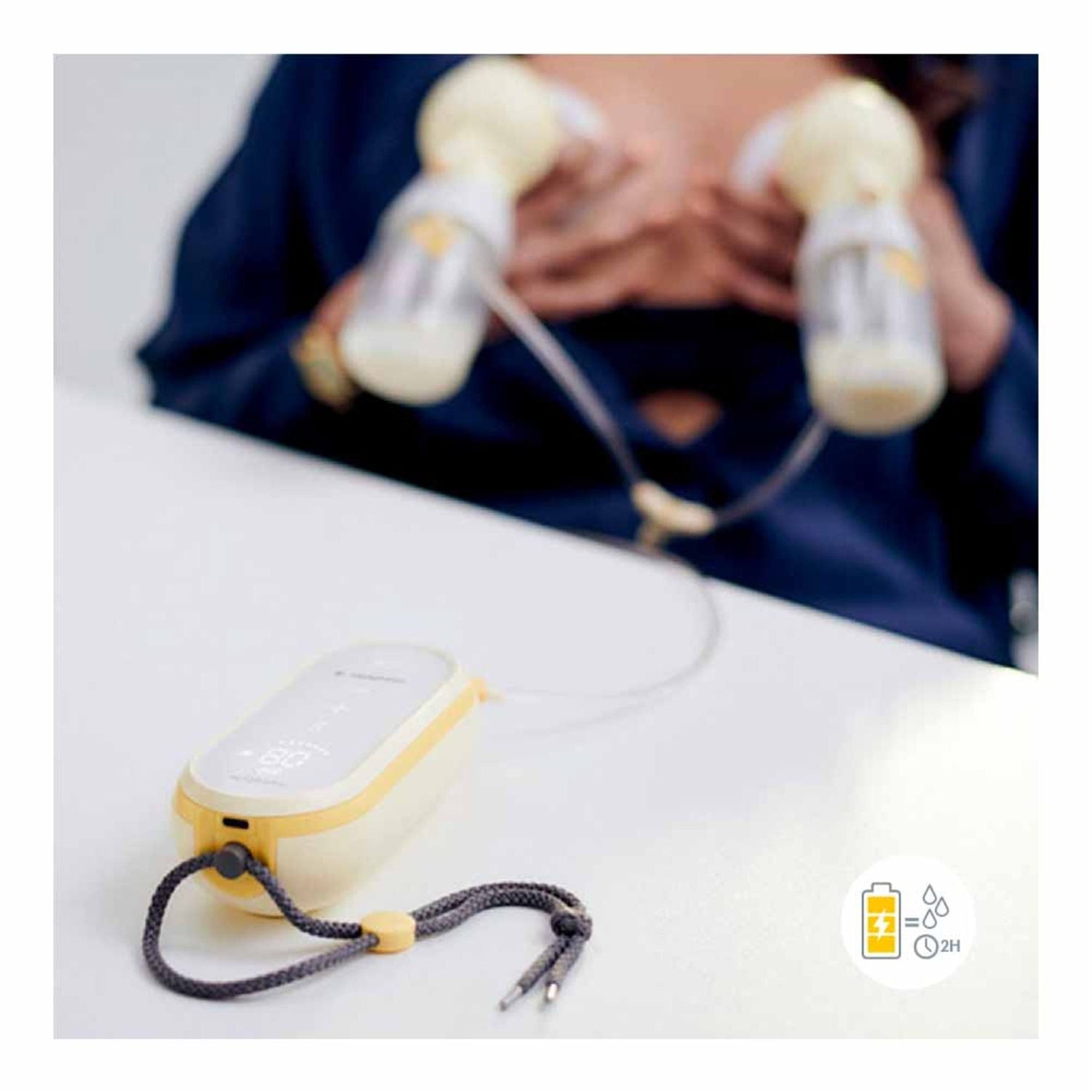 Medela Freestyle Flex Double Electric Breast Pump - Hands-Free Portable Breast Pump for Nursing Moms - Ideal for Travel, Work, and On-the-Go Pumping