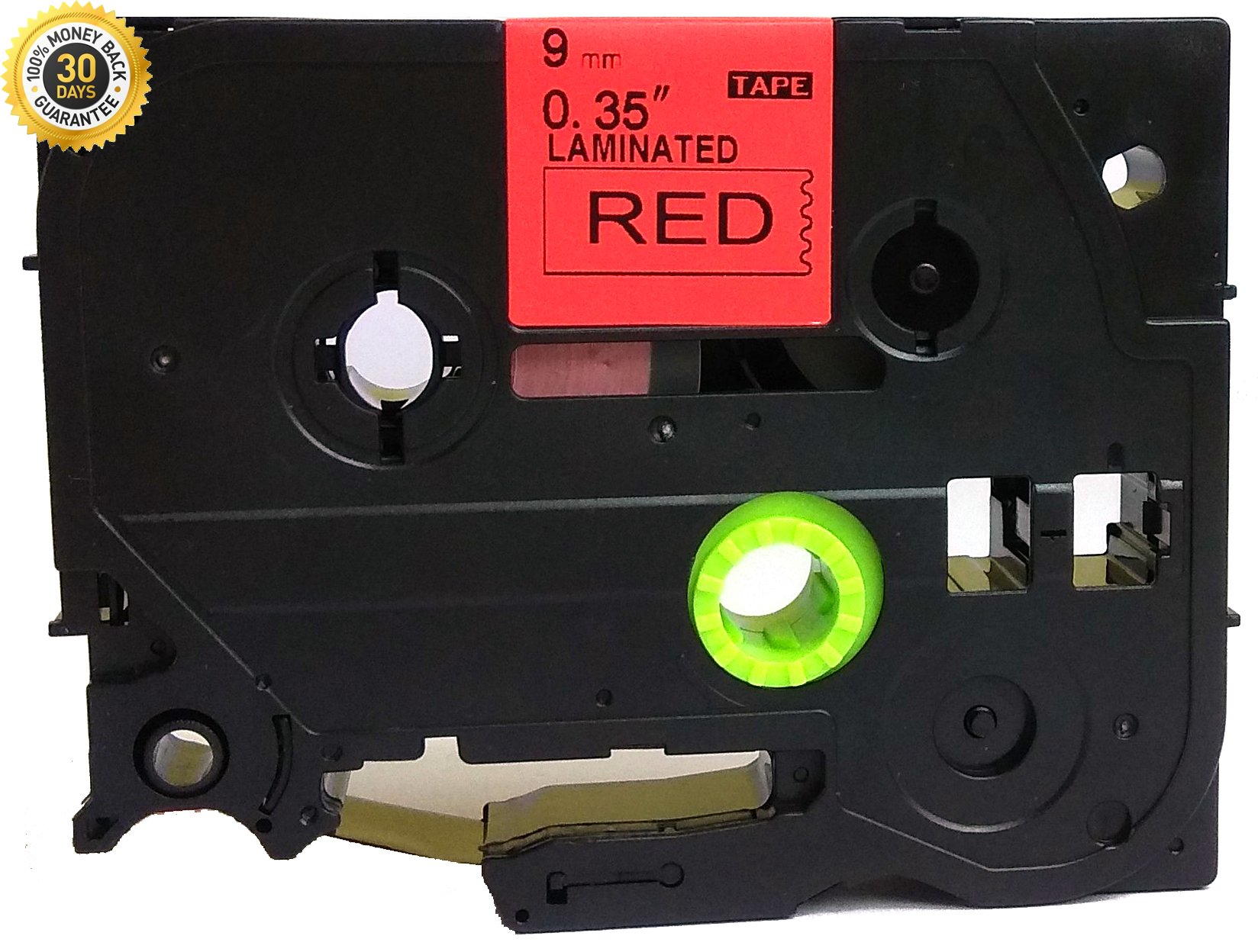 NEOUZA 5PK Brother P-Touch Compatible Laminated TZe TZ Label Tapes - 9mm (3/8 inch) for Models B21, 421, 521, 621, 721 - Black Print on Orange, Red, Blue, Yellow & Green Colors - Perfect for Office Organization, Shipping Labels & Home Storage