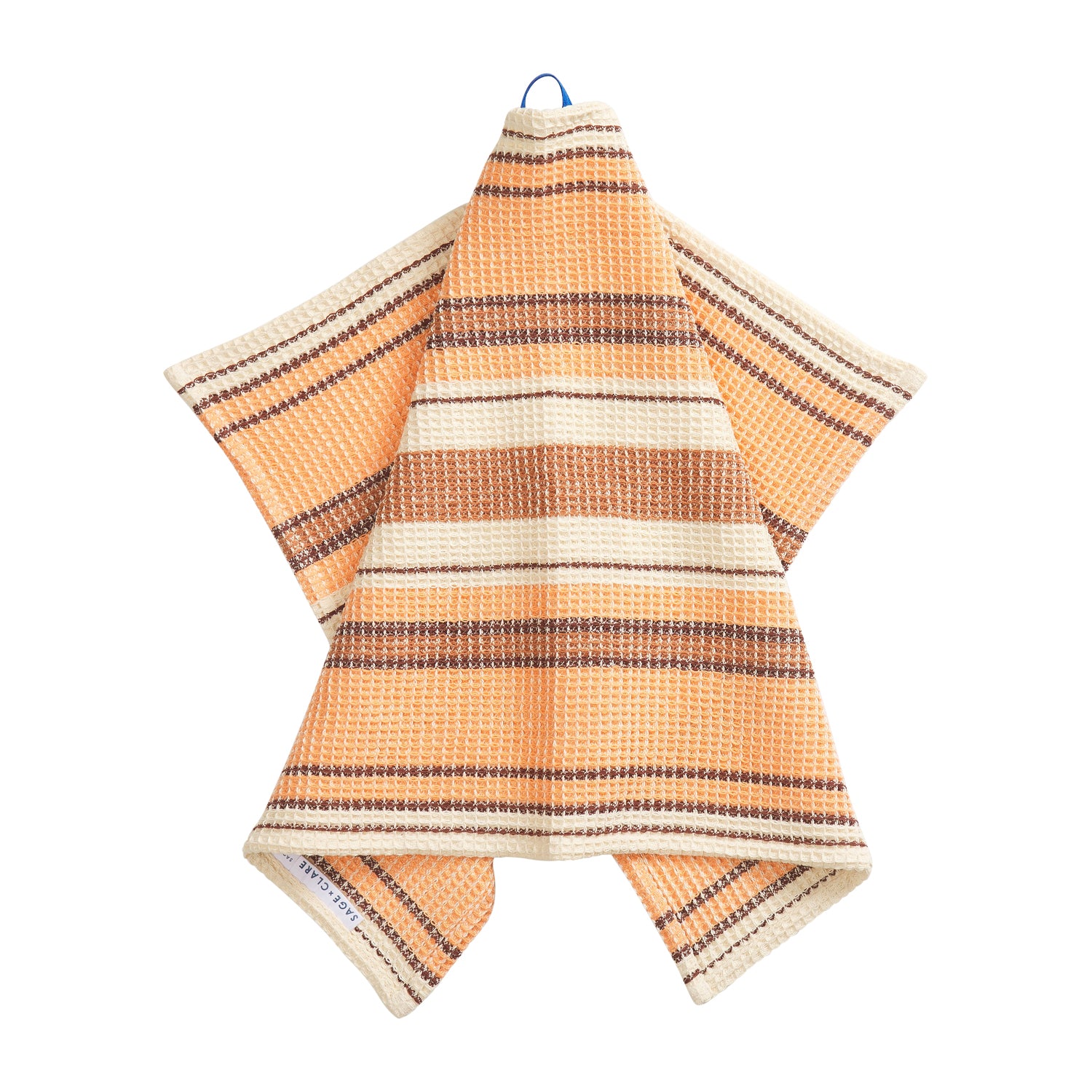 Ishani Striped Tea Towel - Premium Cotton Kitchen Towel for Drying Dishes, Cleaning & Decor - Desert Design - Perfect for Home, Kitchen & Gifting