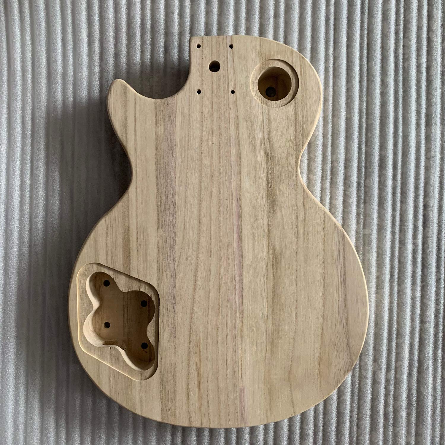 Maple Wood Unfinished Electric Guitar Body Blank for PB Style Bass Guitars - DIY Guitar Parts & Luthier Supplies for Custom Builds & Repairs