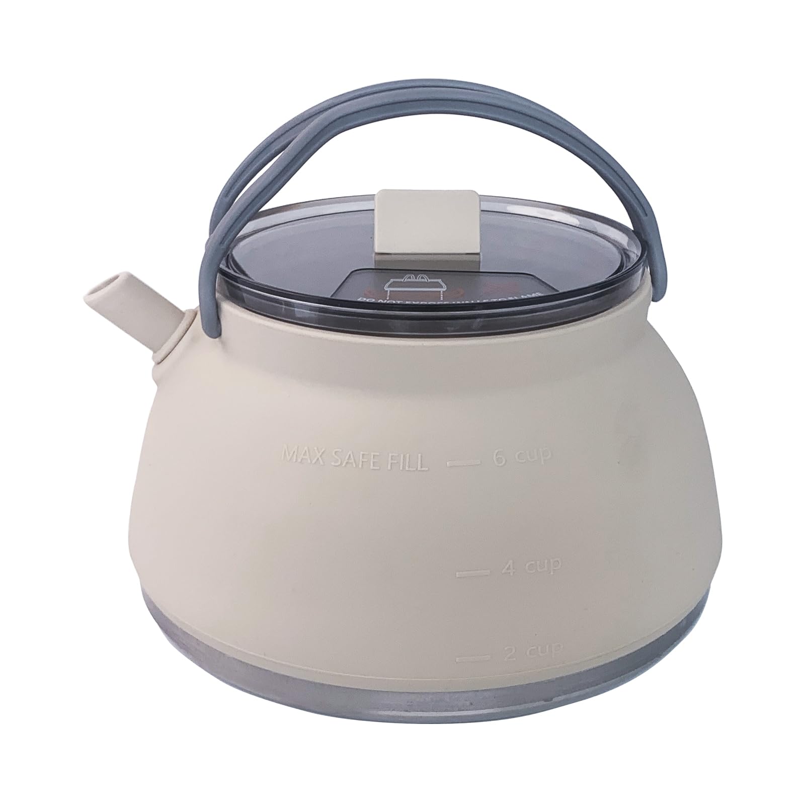 Portable Collapsible Camping Kettle - 1.5L Lightweight Coffee Pot for Hiking, Backpacking, Travel & Outdoor Adventures - Perfect for Camping, Picnics and Emergency Preparedness