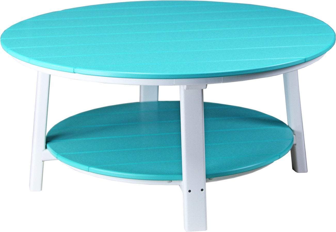 Aruba Blue on White