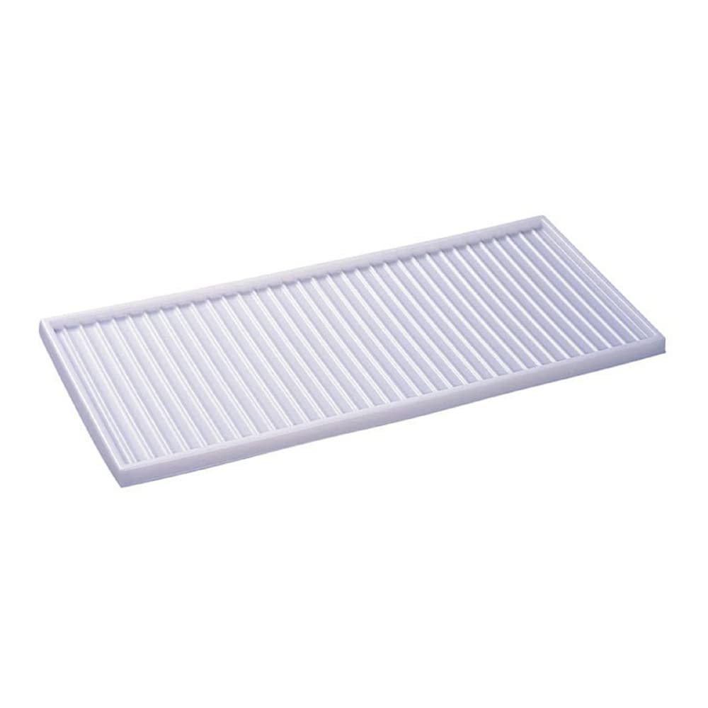 Justrite 25933 Chemical-Resistant Polypropylene Cabinet Top Tray for Safe Storage - Ideal for Labs, Garages & Industrial Use