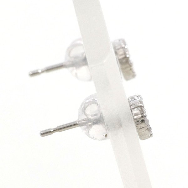 18K White Gold Diamond Earrings for Women - Elegant Stud & Hoop Earrings for Wedding, Anniversary & Everyday Wear | Hypoallergenic Luxury Jewelry Gift