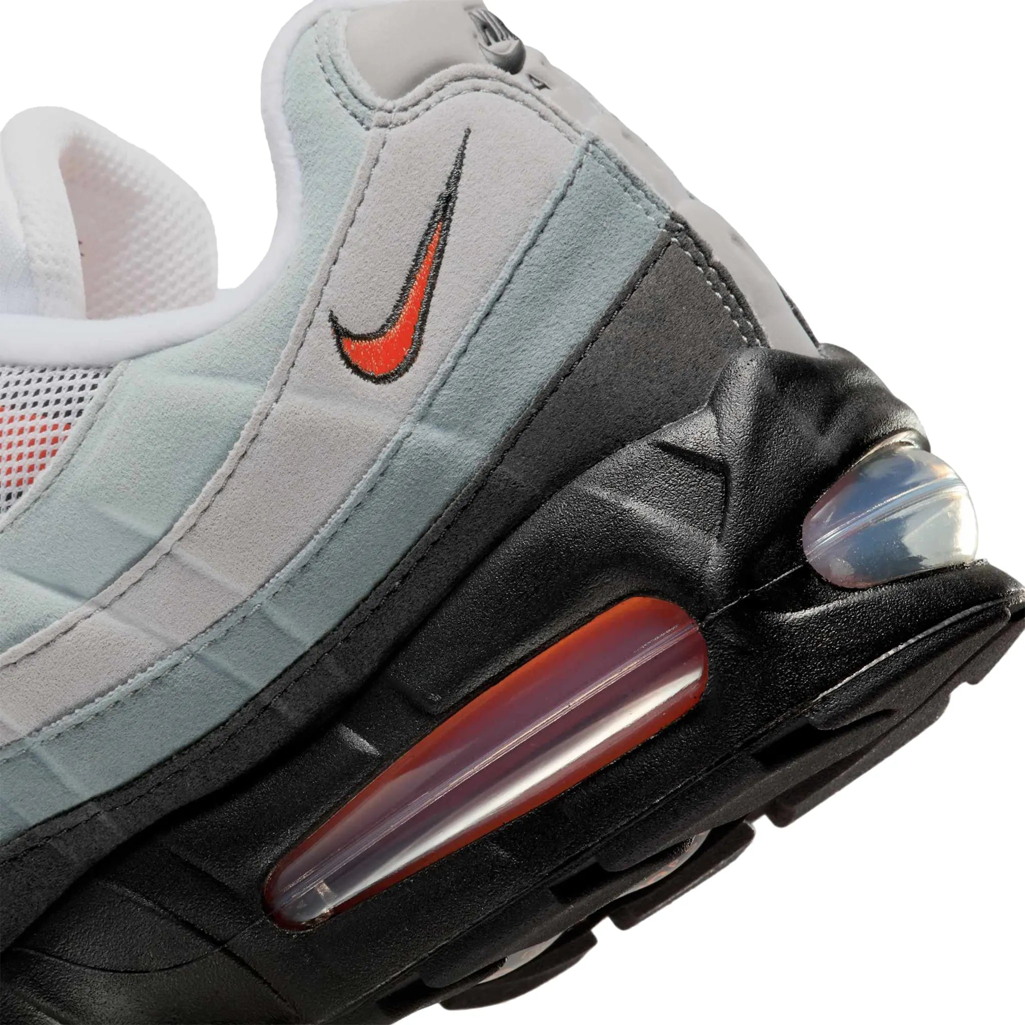 Nike Air Max 95 OG Big Bubble Bright Mandarin Sneakers (2025) - Men's Running Shoes for Jogging, Gym Workouts & Casual Streetwear Fashion