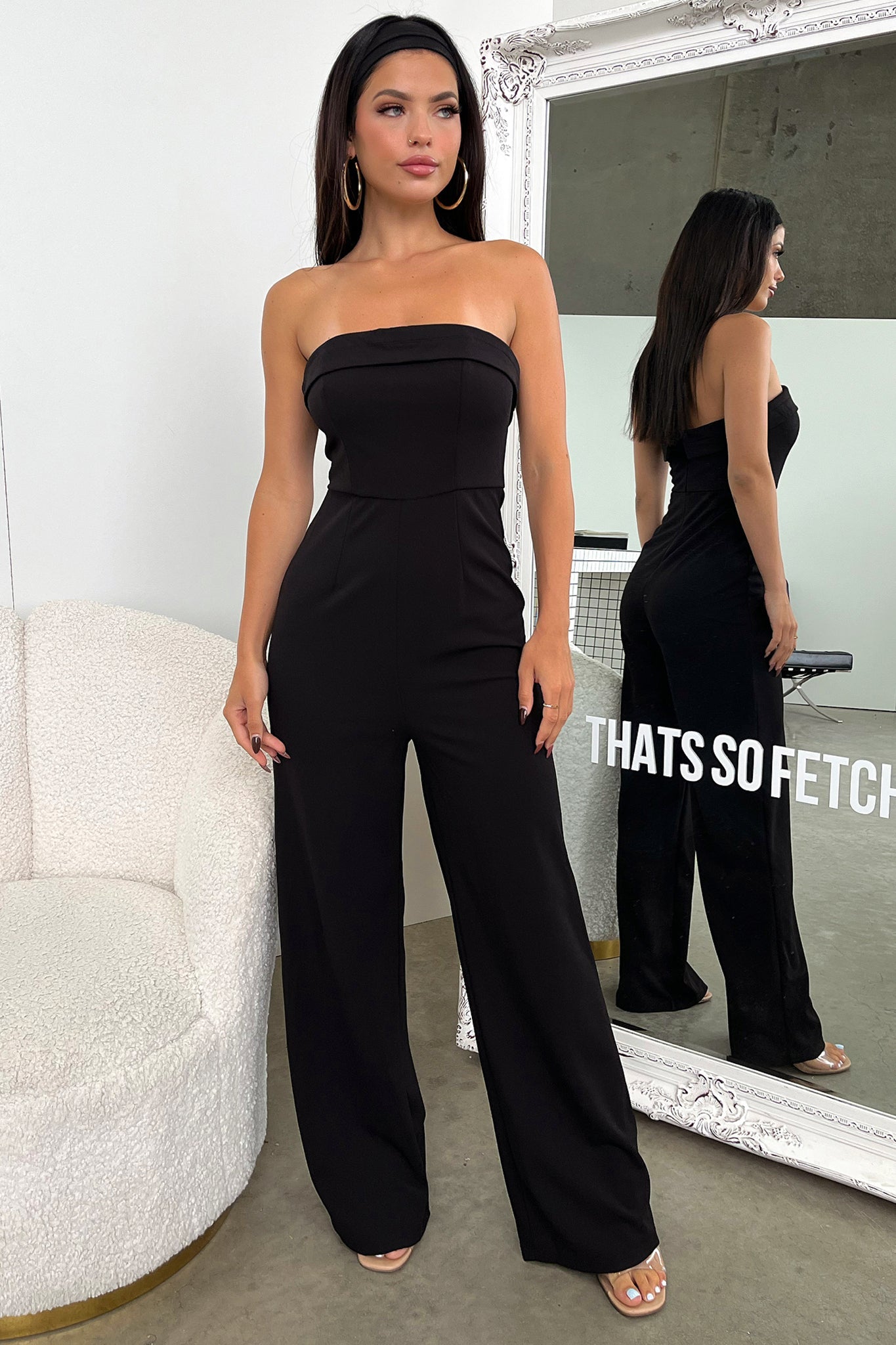 Desiree Black Jumpsuit for Women - Elegant One-Piece Outfit for Casual Wear, Parties, and Special Occasions