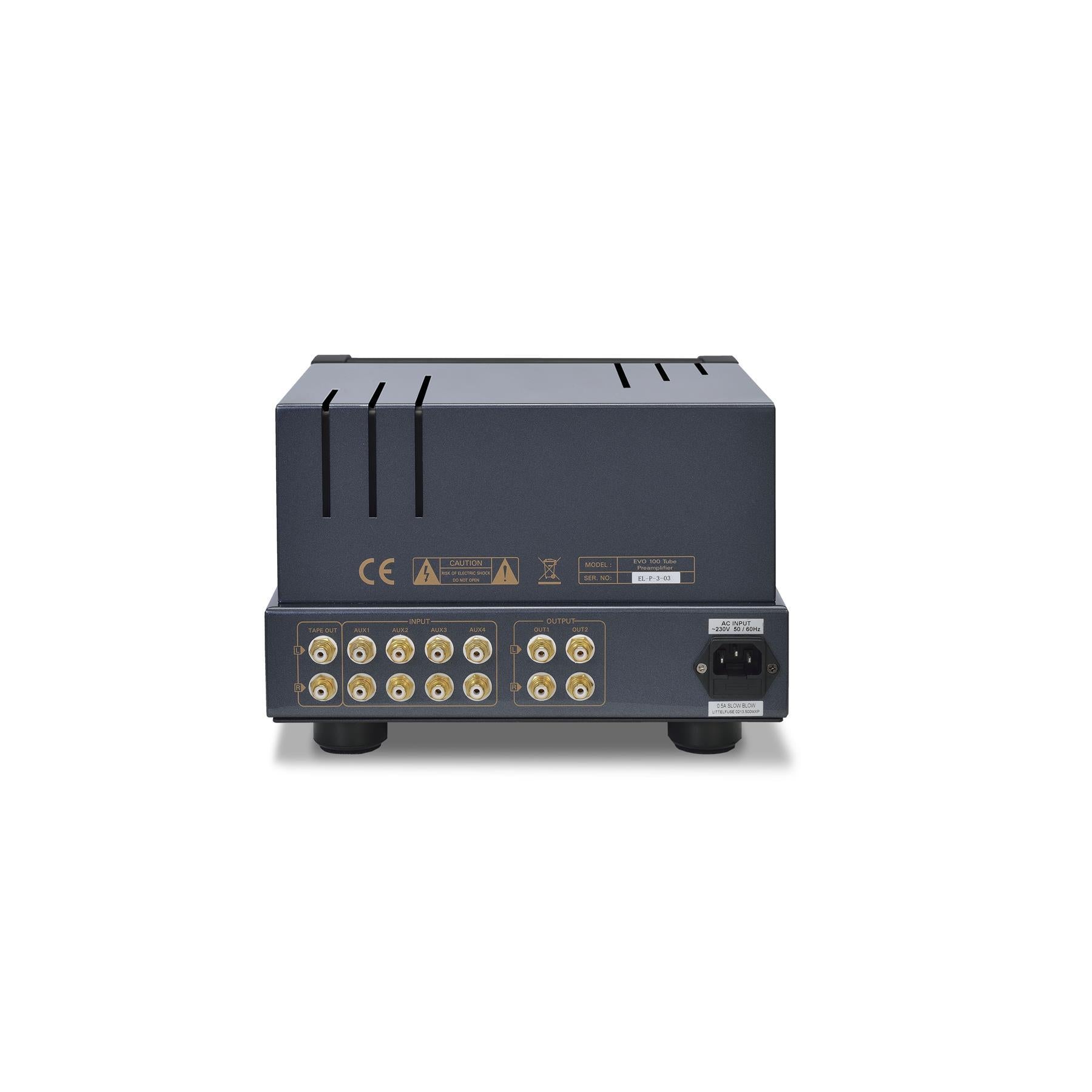 PrimaLuna Evo 100 Tube Preamplifier - High-End Audio Component for Home Theater & Hi-Fi Stereo Systems - Perfect for Audiophiles & Music Enthusiasts