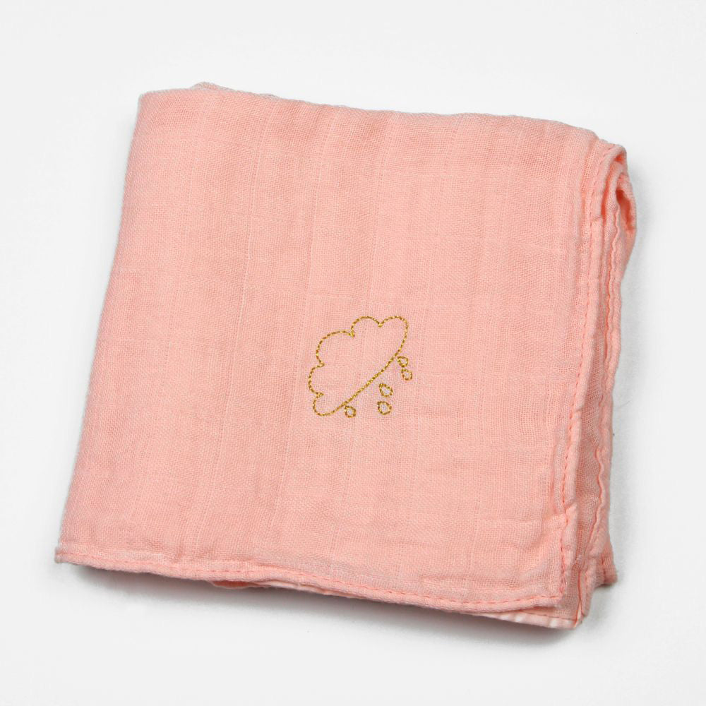 Organic Bamboo Muslin Swaddle Blanket - Soft & Breathable Baby Wrap for Newborns - Perfect for Swaddling, Nursing, and Stroller Use - Barnabe Loves Coffee Shrimp Design