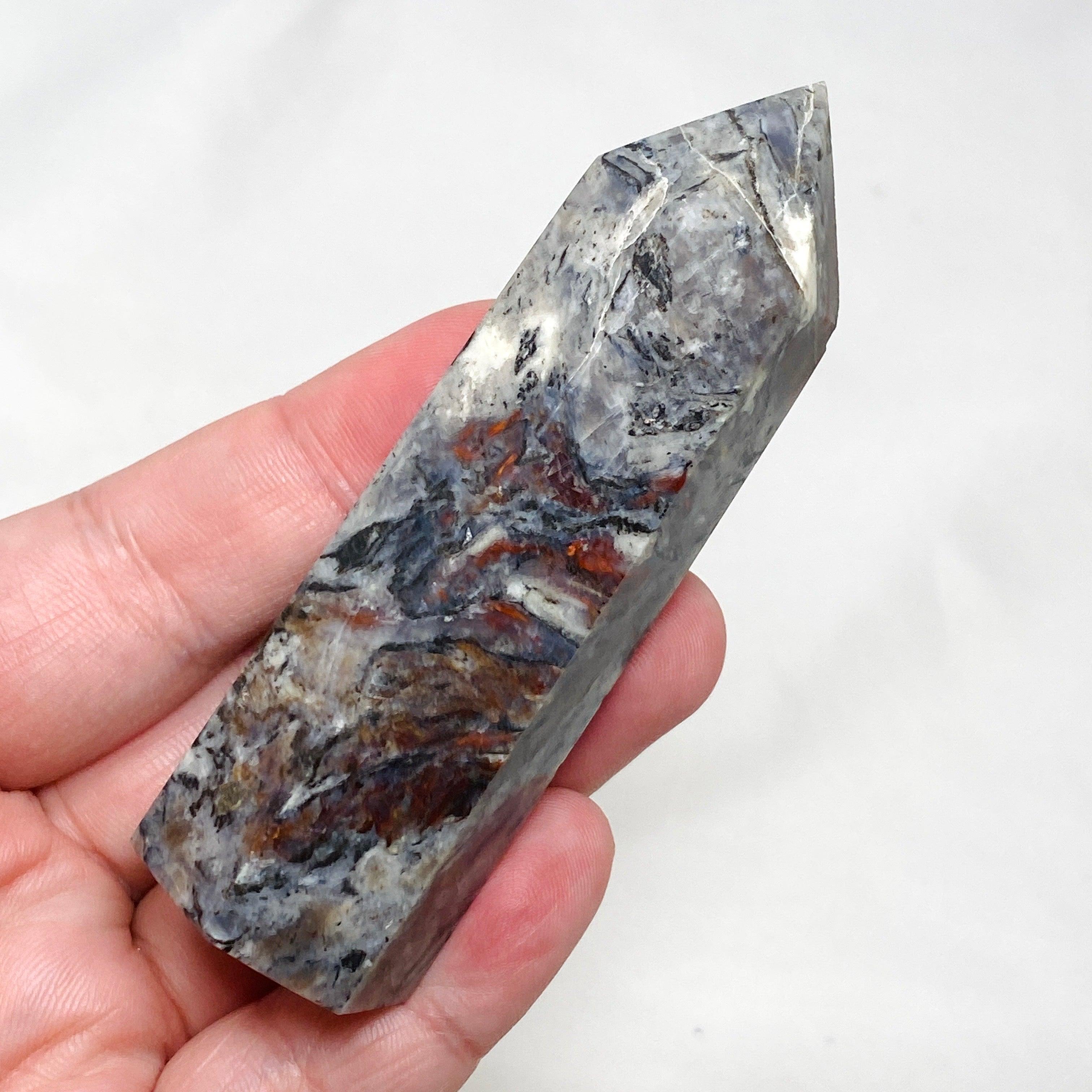 Pietersite Generator PSG 05 - High-Quality Energy Stone for Home & Office Decoration, Meditation & Healing