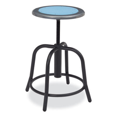 NPS 6800 Series Heavy Duty Adjustable Height Swivel Stool - 300 lb Weight Capacity - Perfect for Office, Kitchen, Workshop & Industrial Use