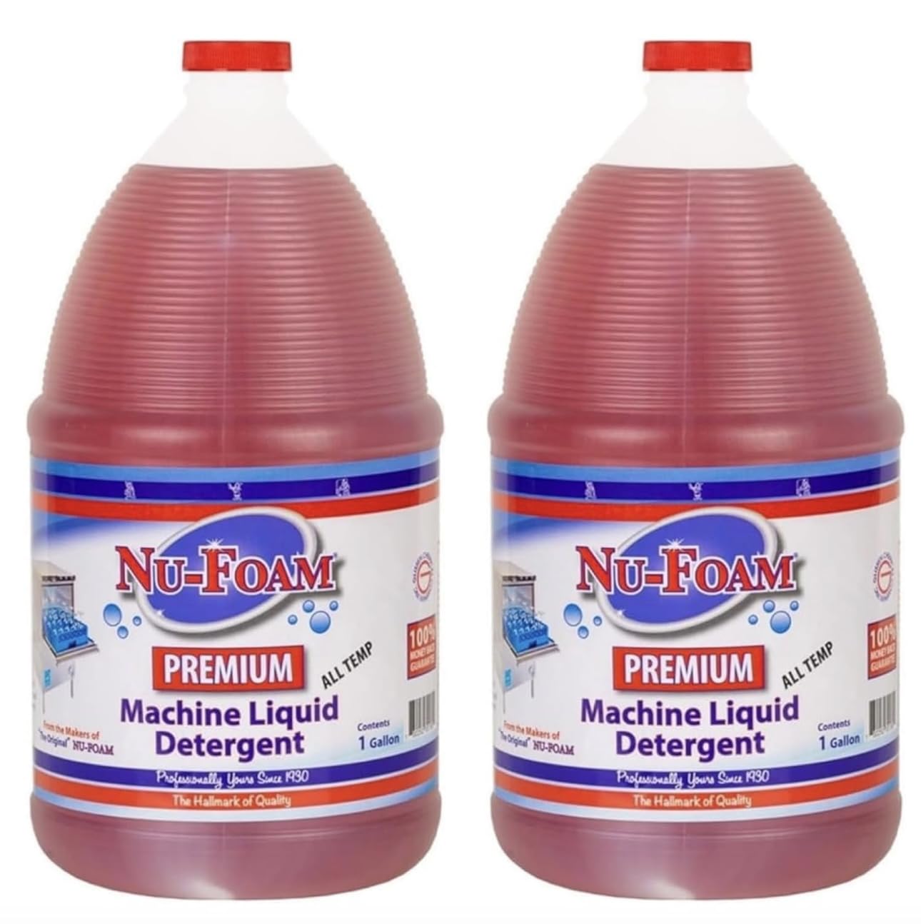 Best Premium Machine Detergent (2 Gallons) - Heavy Duty Laundry Soap for High Efficiency Washers - Perfect for Large Families, Commercial Use & Tough Stain Removal