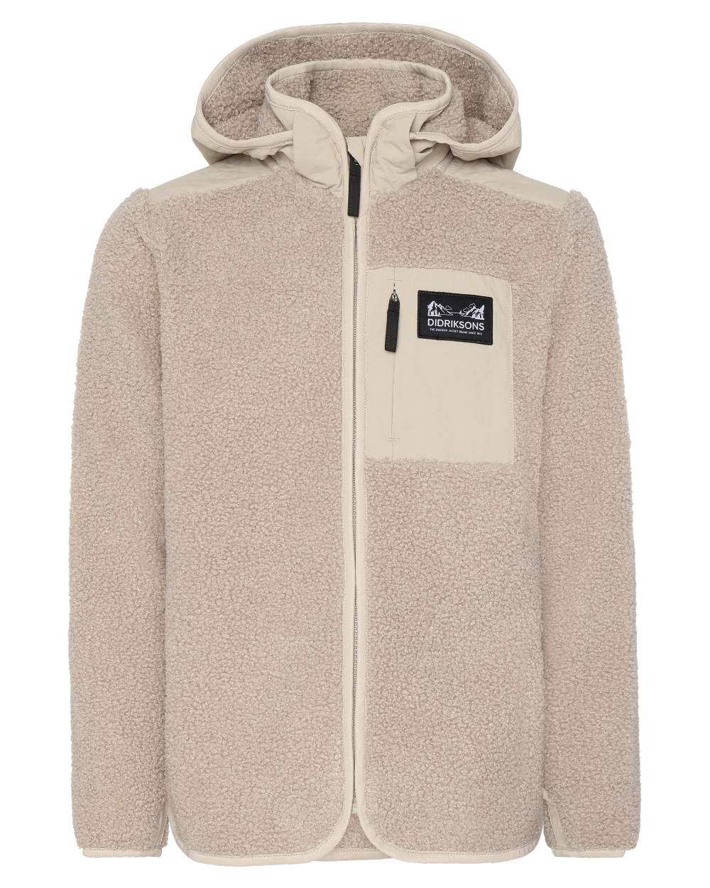 Didriksons Kids' Exa Full Zip Fleece Jacket - Warm & Cozy Winter Outerwear for Boys & Girls - Perfect for School, Playdates & Outdoor Adventures