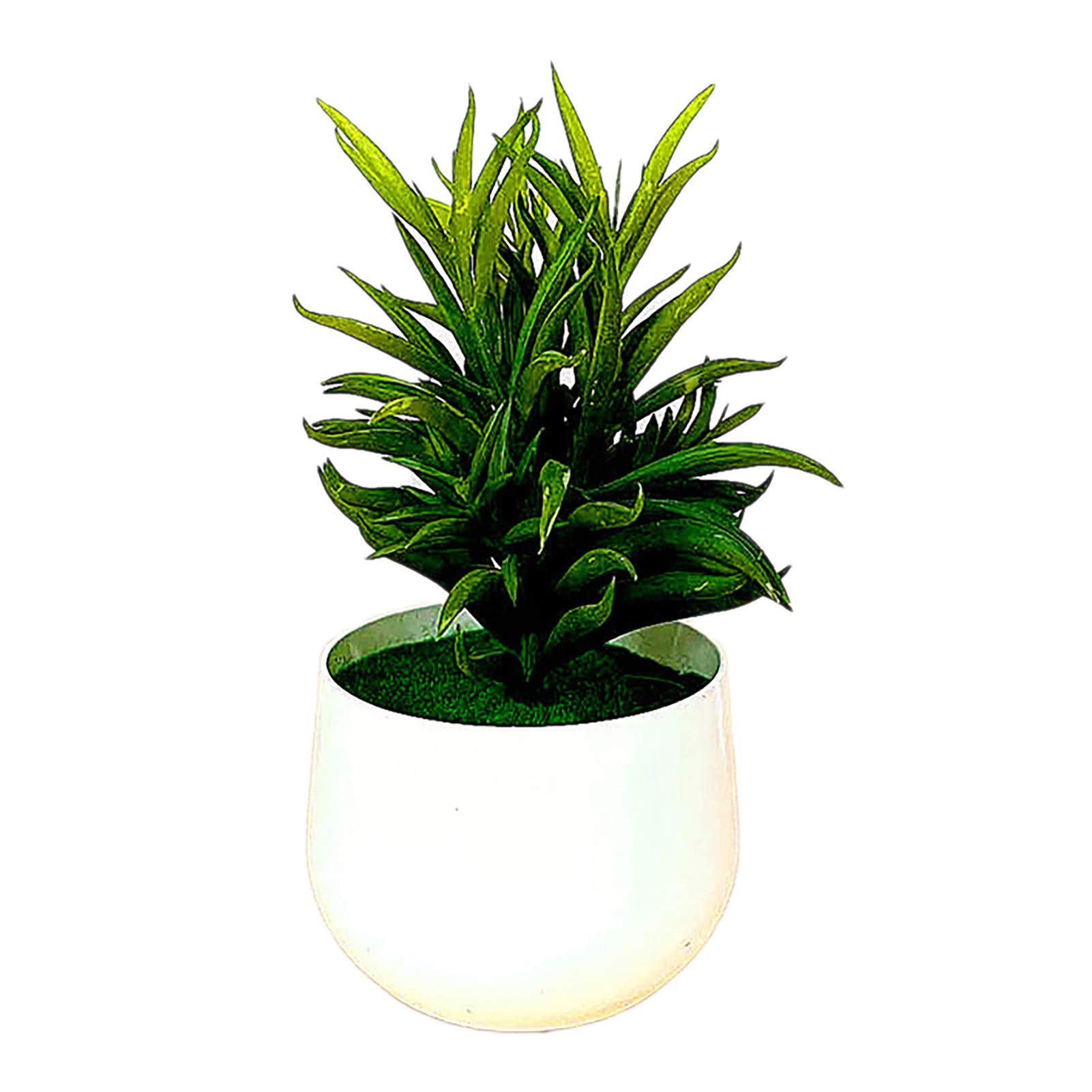 2 Pack Artificial Succulent Plants - Eco-Friendly Fake Potted Plants for Home Decor, Office Desk, Wedding Centerpiece - Low Maintenance & Realistic Looking Greenery
