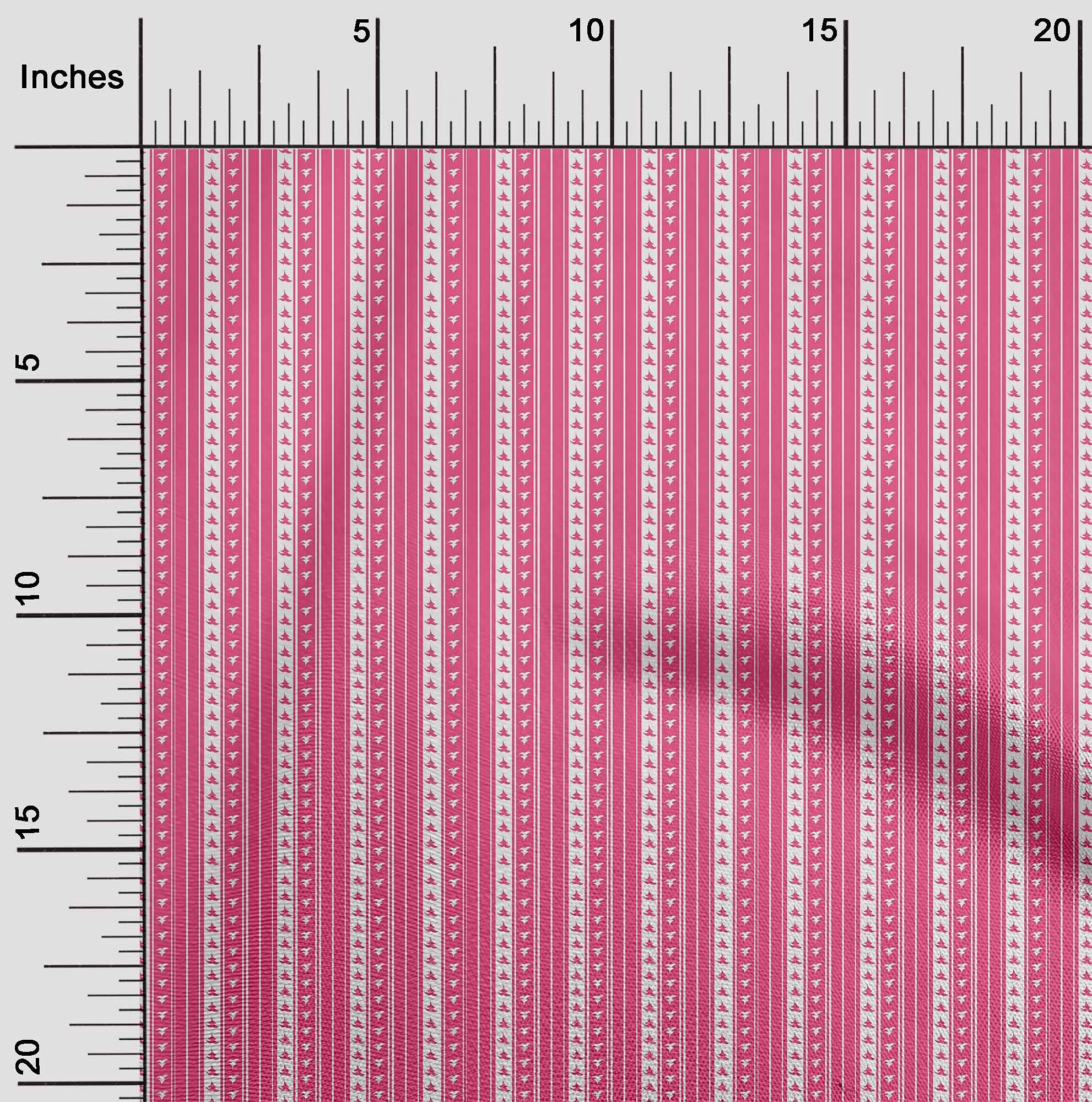 Velvet Pink Christmas Fabric by The Yard - 58 Inch Wide Printed Sewing Material for DIY Clothing, Holiday Decor & Craft Projects | Festive Home Decor, Quilting, Apparel Making