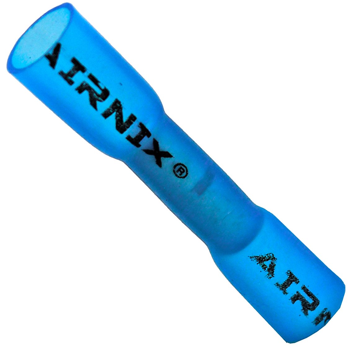 1000PCS Blue Heat Shrink Butt Connectors - 16-14AWG Insulated Crimp Splice Connectors, Waterproof & Vibration Proof for Automotive, Marine & Industrial Wiring Applications