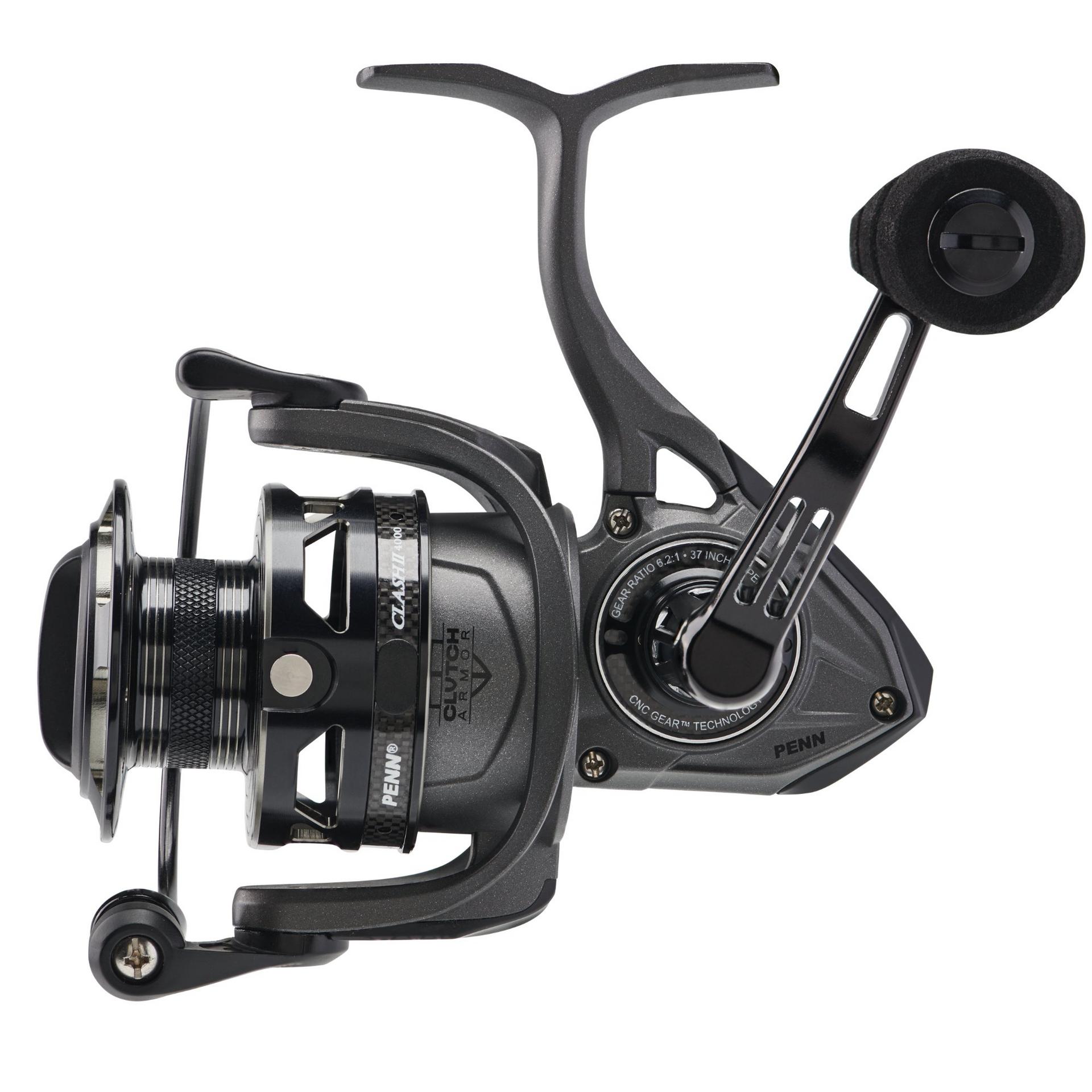 Clash™ II Spinning Reel - High Performance Fishing Reel for Saltwater & Freshwater - Smooth Drag System, Durable Design - Perfect for Bass, Trout & Saltwater Game Fish