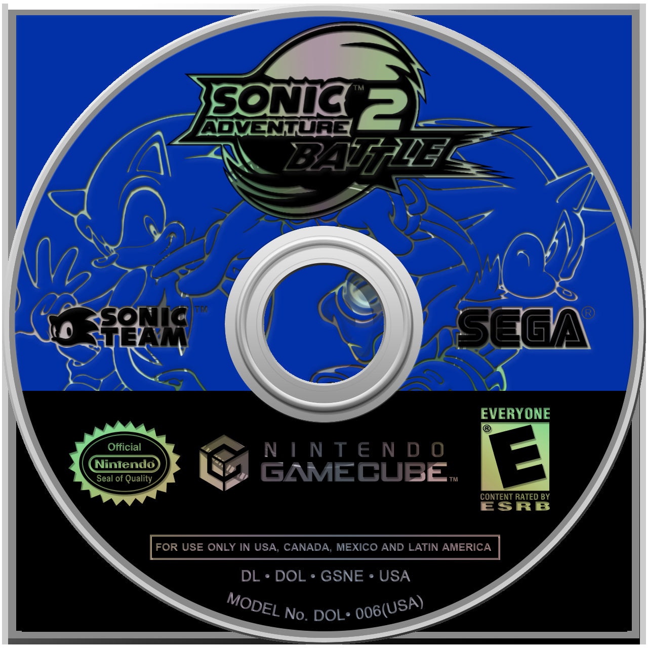 Sonic Adventure 2 Battle - Nintendo GameCube Video Game | Fast-Paced Action Adventure for Kids & Adults | Perfect for Family Game Nights & Retro Gaming Enthusiasts