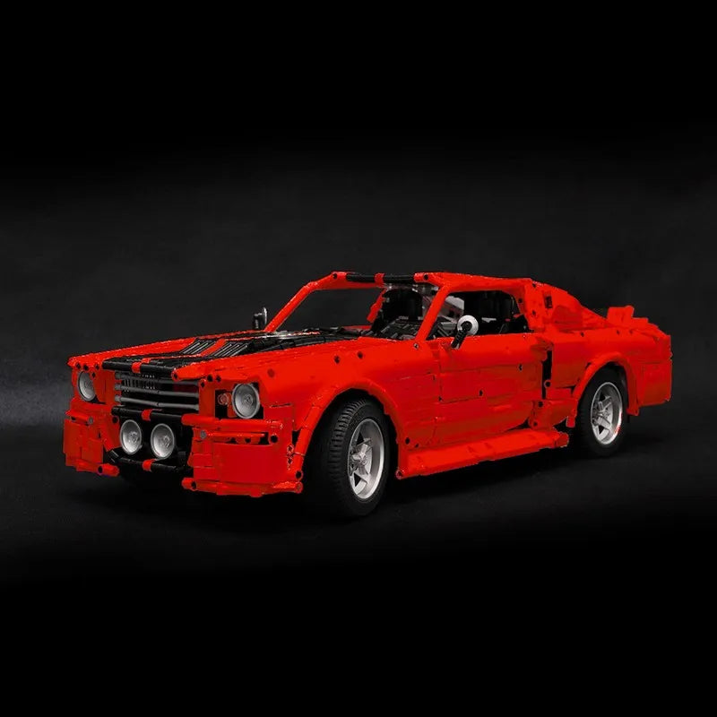 3541PCS MOC 14616 1967 Eleanor Mustang Super Racing Car Building Blocks Set - Perfect for Collectors, DIY Enthusiasts & Gift Giving | Display Model, Home Decor, Racing Car Lovers