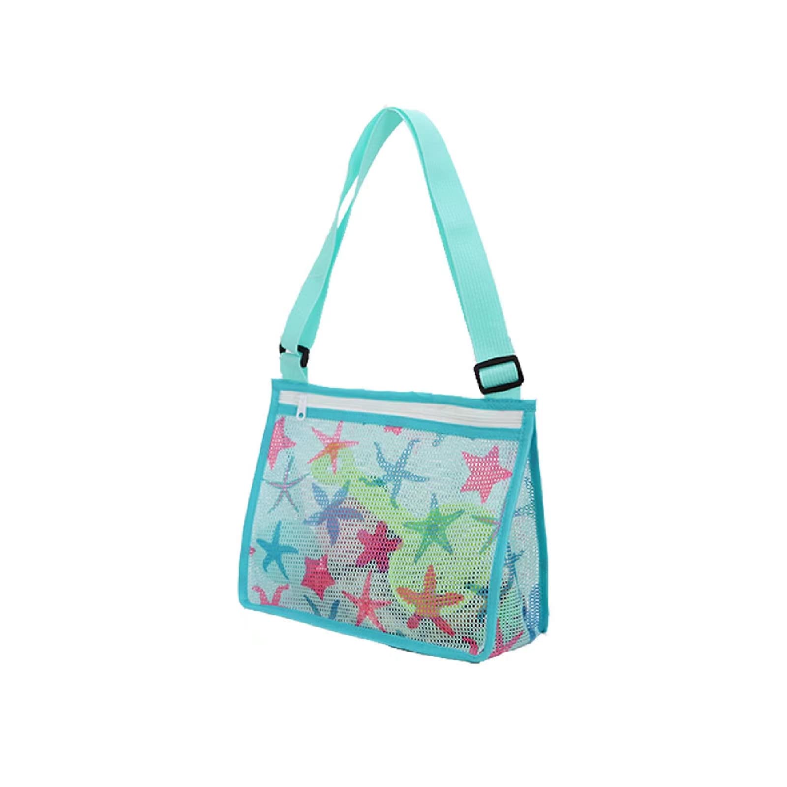 Kids Beach Toy Bag - Mesh Shell Collecting Tote for Boys & Girls - Perfect for Sand Play & Seashell Hunting