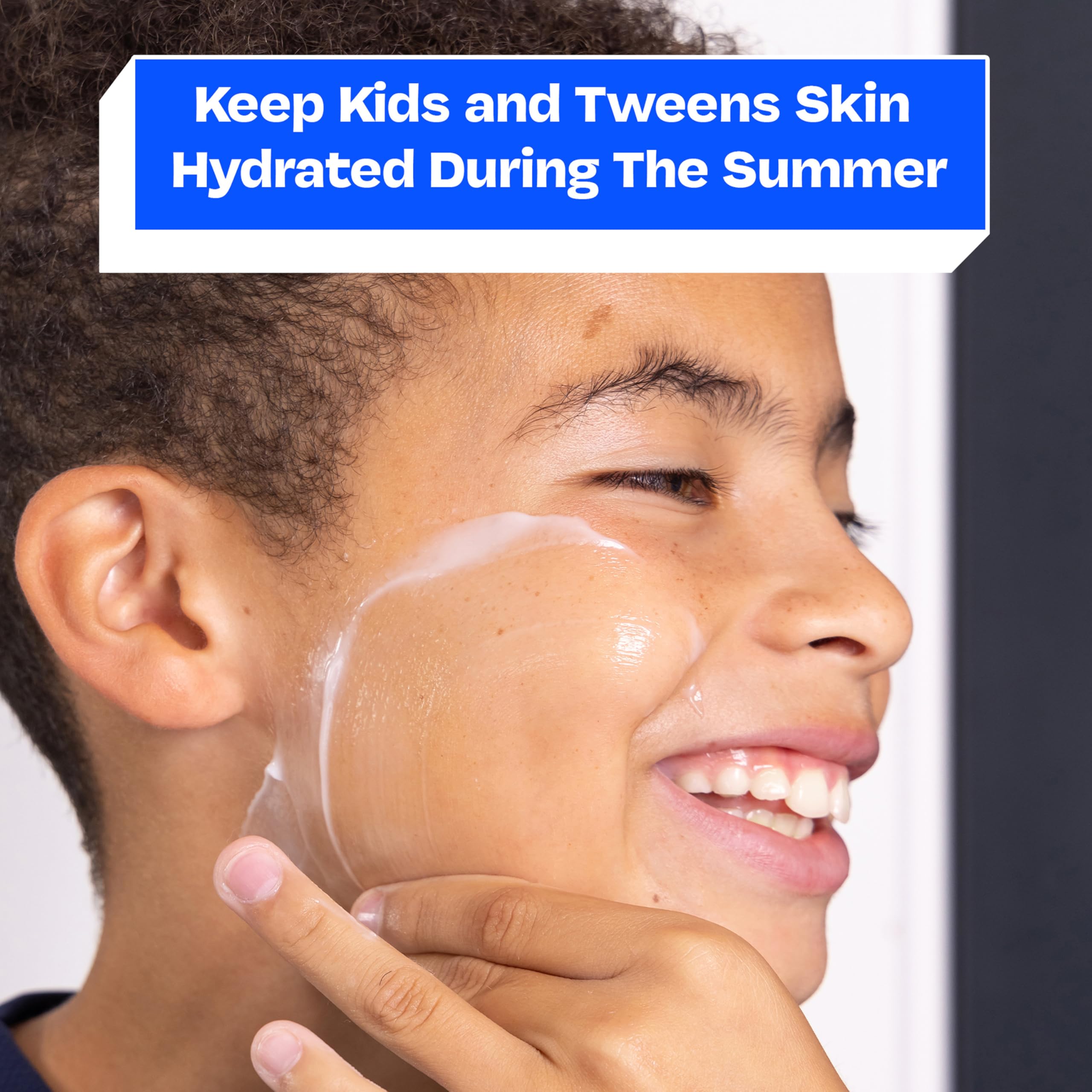 Hydrating Face Lotion for Kids & Teens | Acne Control Moisturizer with Blue Light Protection | Fast-Absorbing, Oil-Free, Vegan & Cruelty-Free (1.7 oz) | Perfect for Daily Skincare Routine & Screen Time Protection