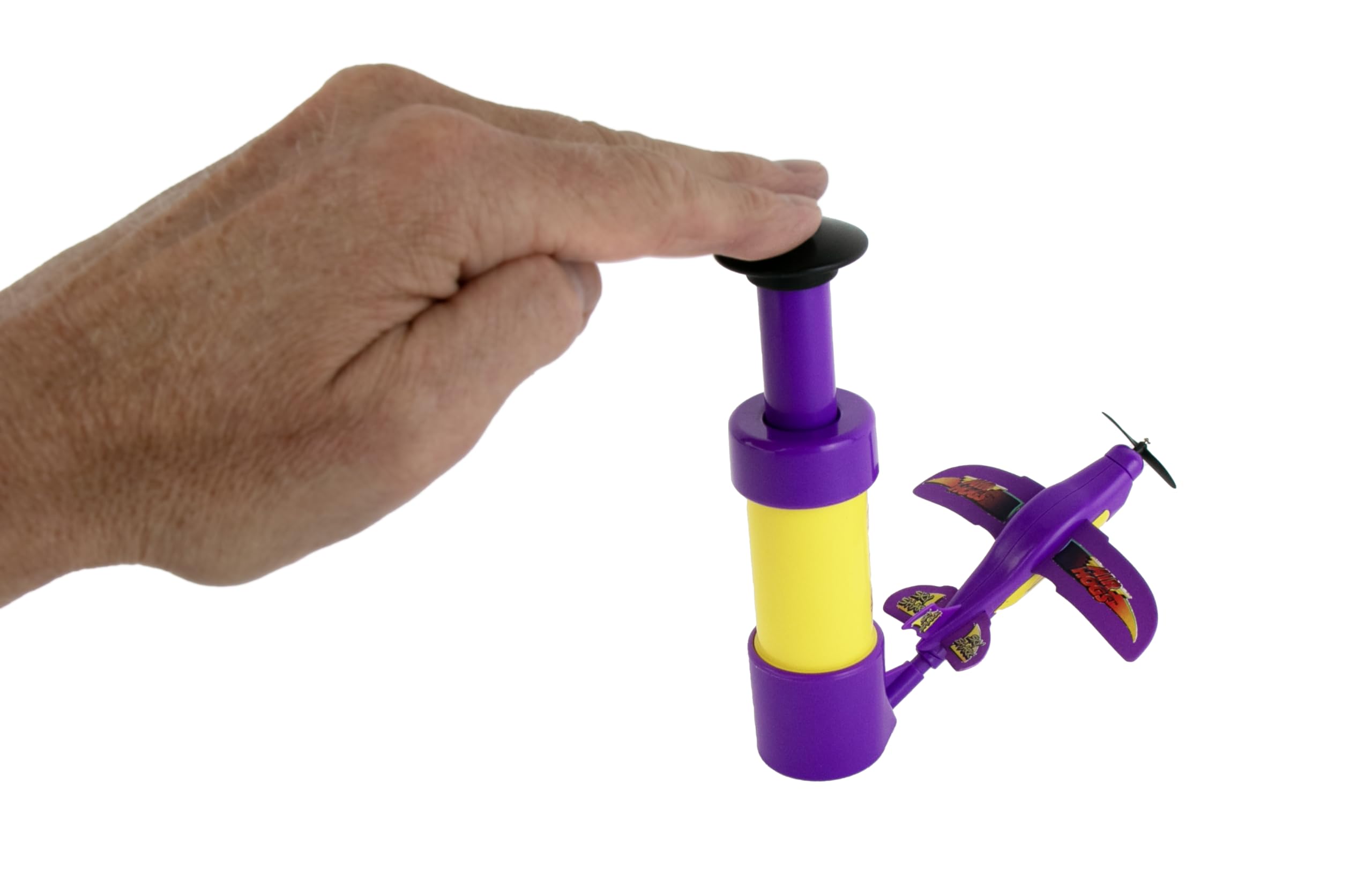 World's Smallest Air Hogs - Real Flying Air Pressure Plane Toy with Air Pressure Engine | STEM Educational Toy for Kids, Outdoor & Indoor Play, Birthday Gifts