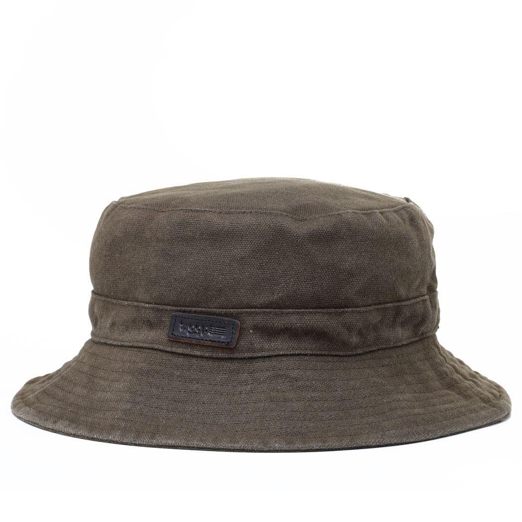 TRP0502 Troop London Waxed Canvas Fisherman Hat - Waterproof Sun Hat for Outdoor Activities, Fishing, Hiking & Beach - Adjustable Unisex Bucket Hat for Men & Women