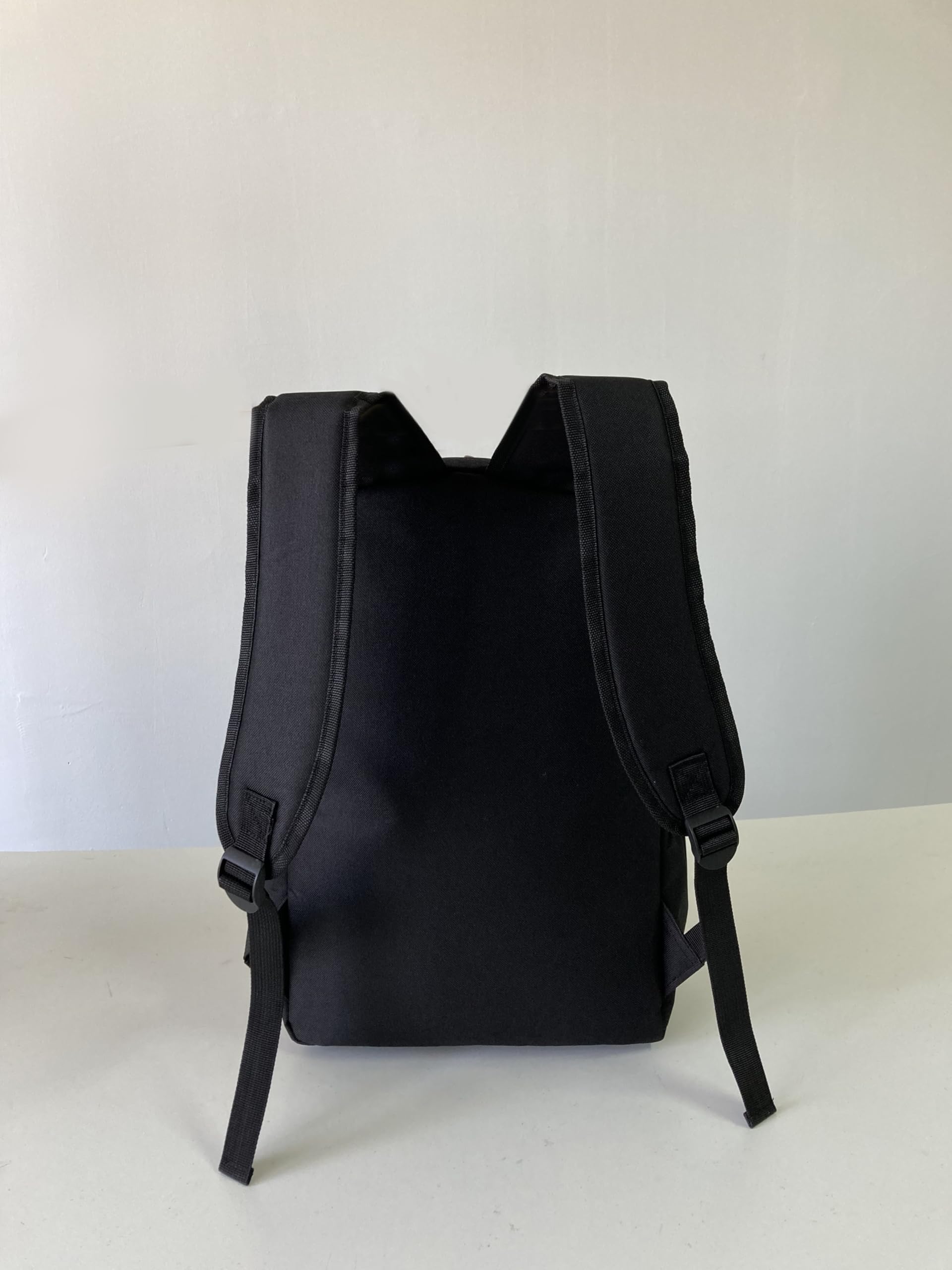 Stylish Waterproof Backpack for Women & Men - Lightweight Laptop Backpack for College, High School, Travel & Daily Use - Durable Unisex Bookbag for Work, Commuting & Outdoor Activities - Black
