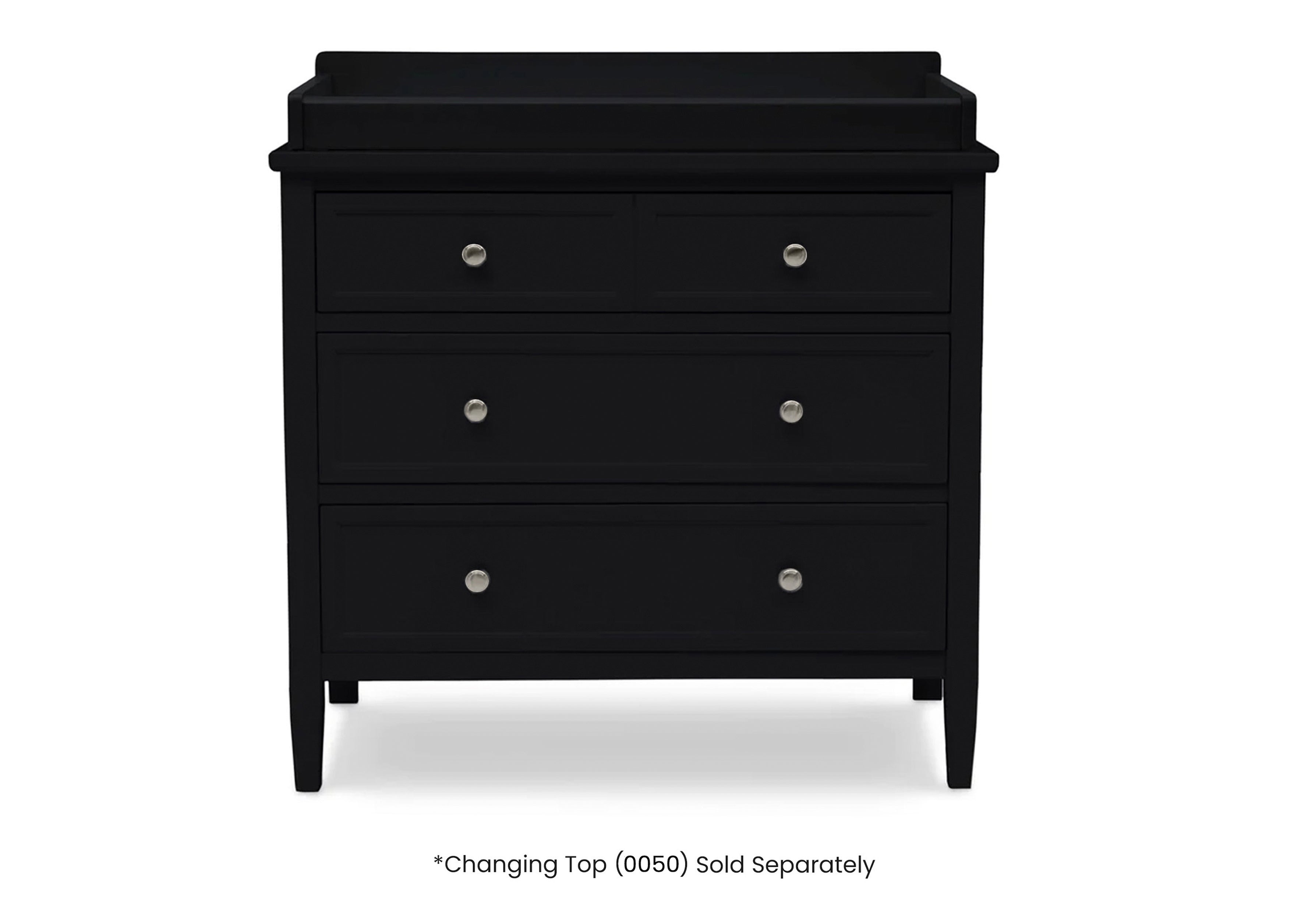 Epic 3-Drawer Wooden Dresser with Interlocking Drawers - Sturdy Bedroom Storage Organizer for Clothes, Linens & Accessories | Perfect for Master Bedroom, Guest Room or Dormitory