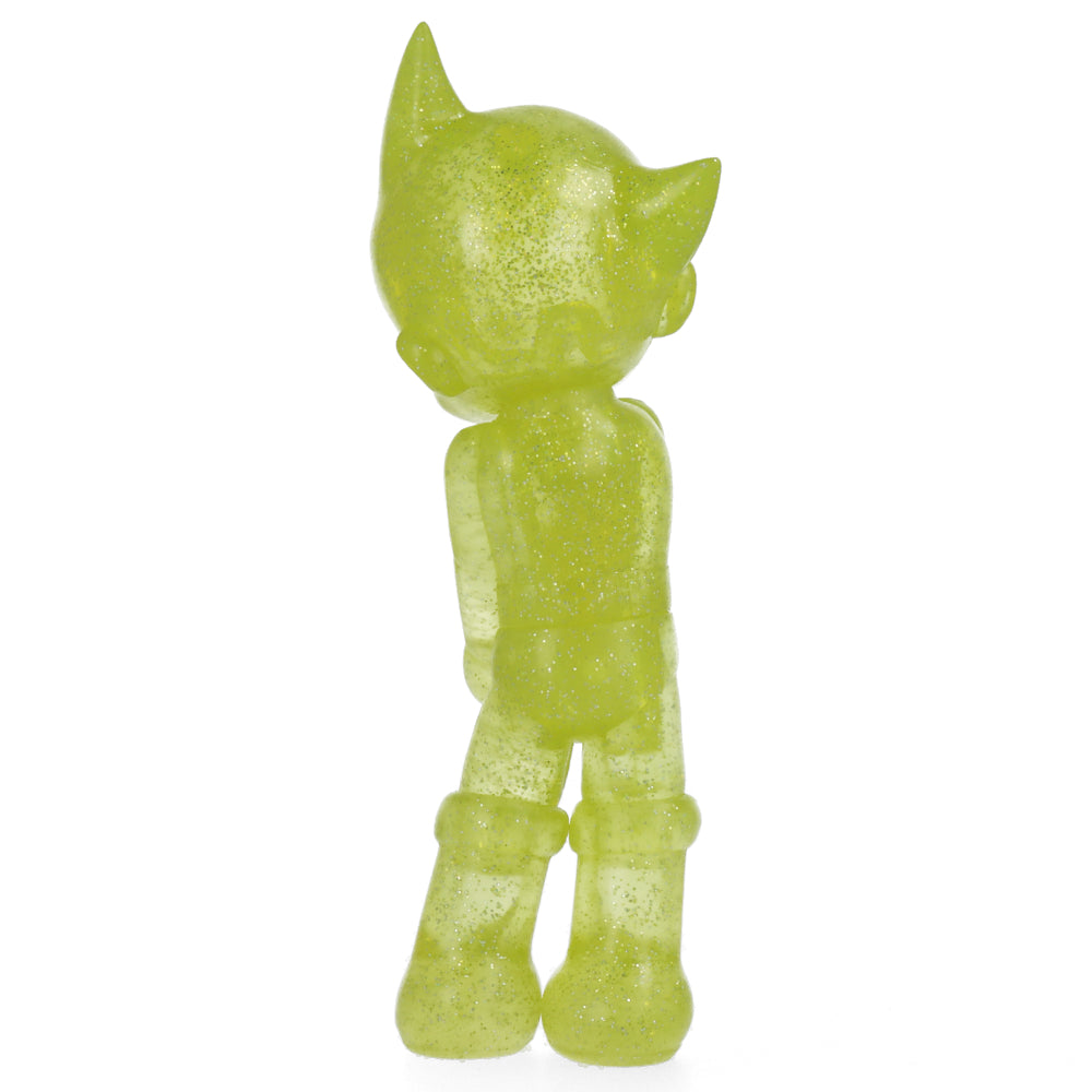 Astro Boy Shy Yellow in Sparkling - Cute Anime Figure Collectible for Home Decor, Office Display & Gift Giving