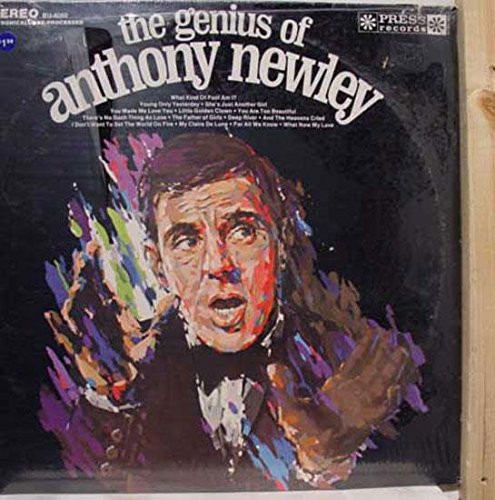 Anthony Newley The Genius of Vinyl Record - Classic Music LP for Collectors & Audiophiles - Perfect for Home Listening, Gifts & Vintage Music Enthusiasts