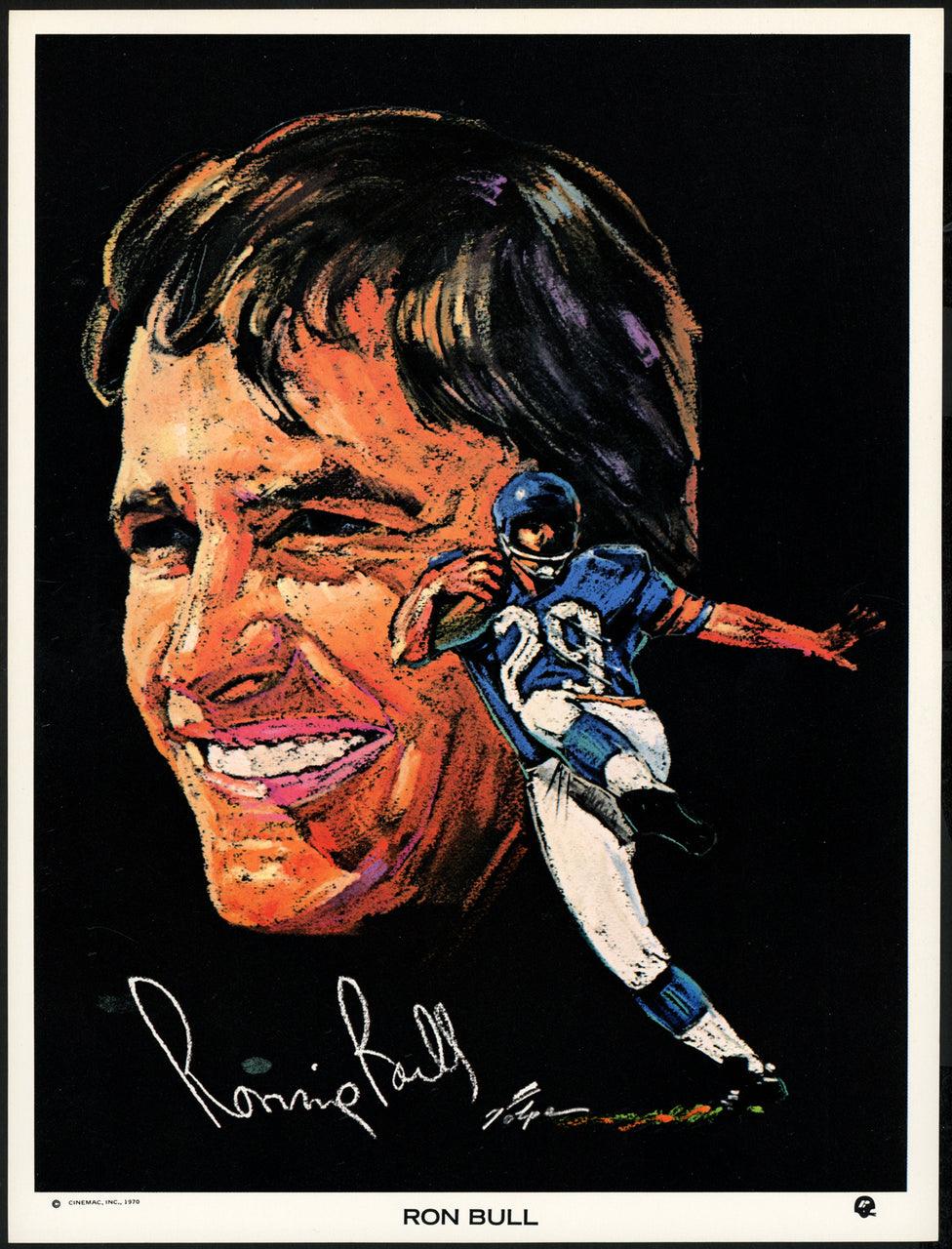 Vintage 1970 Clark Oil Volpe Football Card Set (8 Cards) - Chicago Bears Featuring Dick Butkus - Collectible Memorabilia - Perfect for Sports Fans, Collectors & Gift Giving - SKU #148053