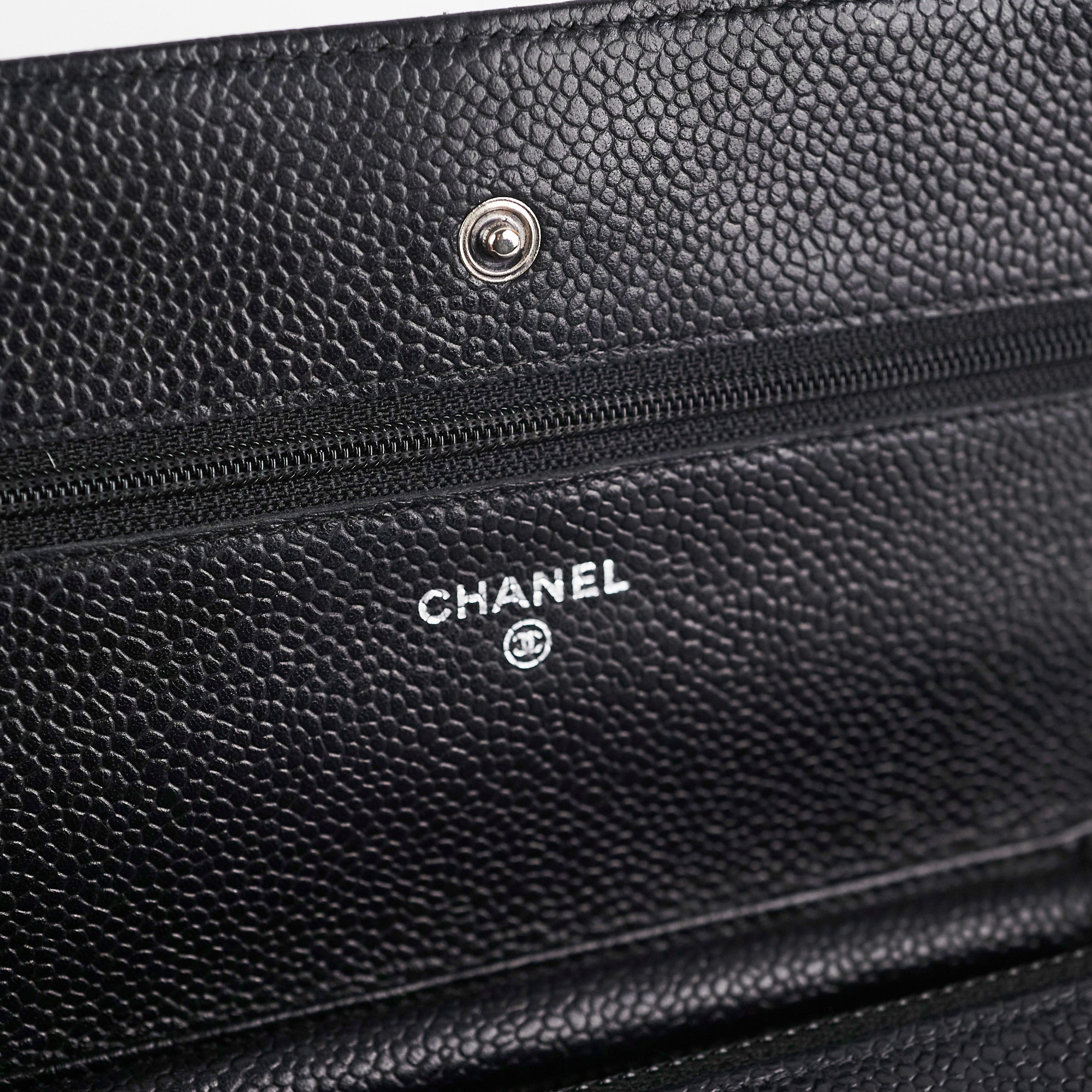 Chanel Caviar Leather Wallet on Chain WOC Crossbody Bag in Black | Luxury Designer Handbag for Women | Perfect for Evening Events, Parties & Daily Use