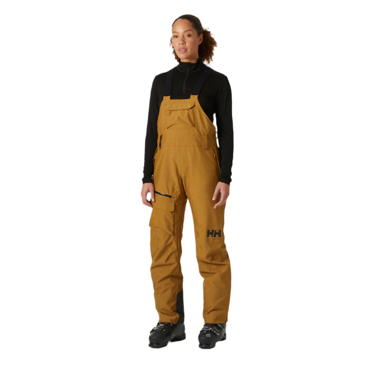 Helly Hansen Women's Powderqueen Bib Snow Pants 2025 - Waterproof Ski Bib Overalls for Women - Perfect for Skiing, Snowboarding & Winter Outdoor Activities