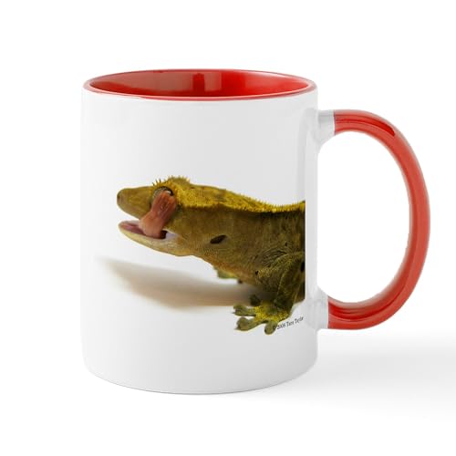 White/Red Inside - Crested Gecko Eye Lick Mug